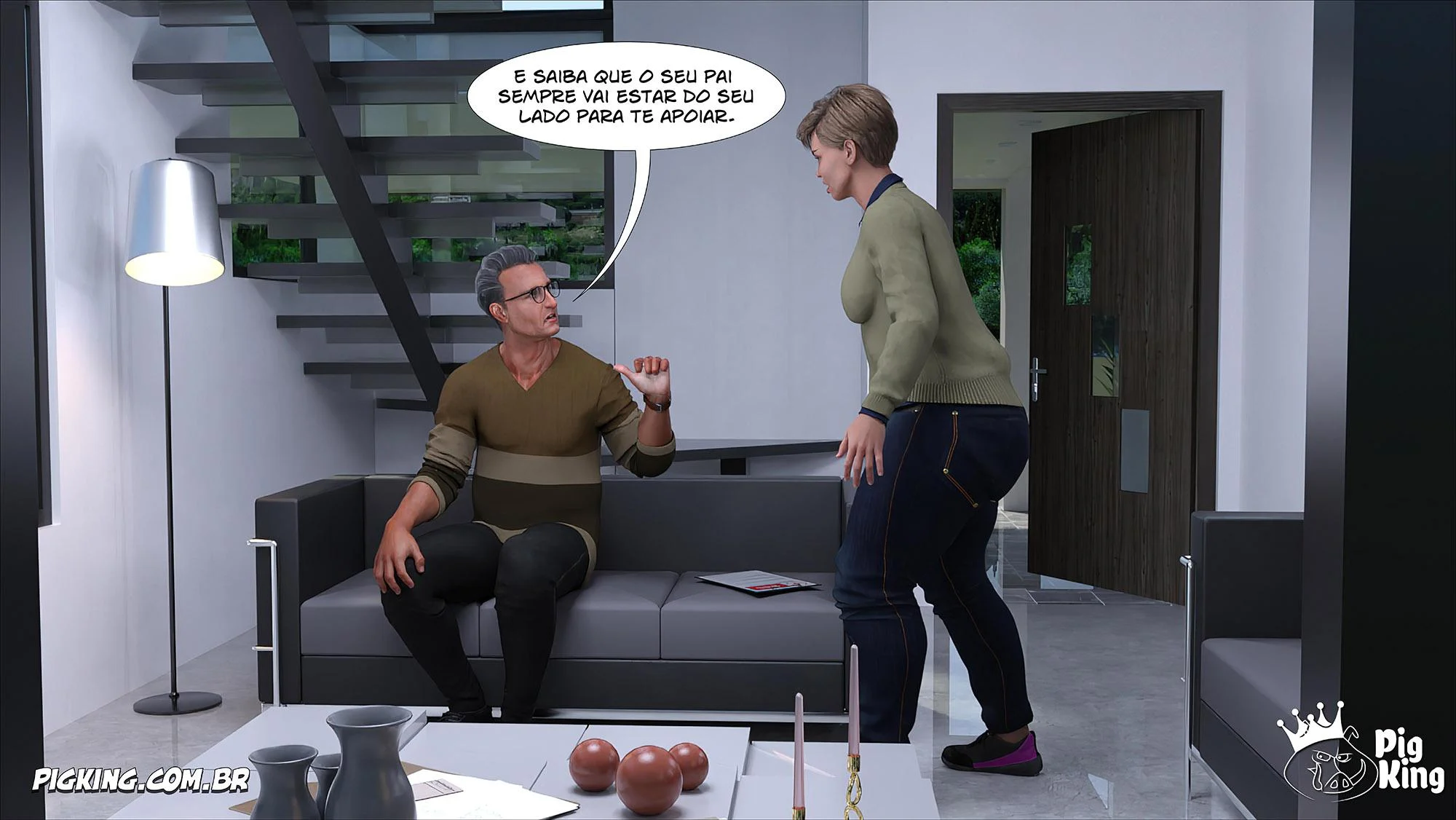 Luke - Parte 01: Sexo Explícito em 3D com Cenas Quentes de Pornografia Hardcore