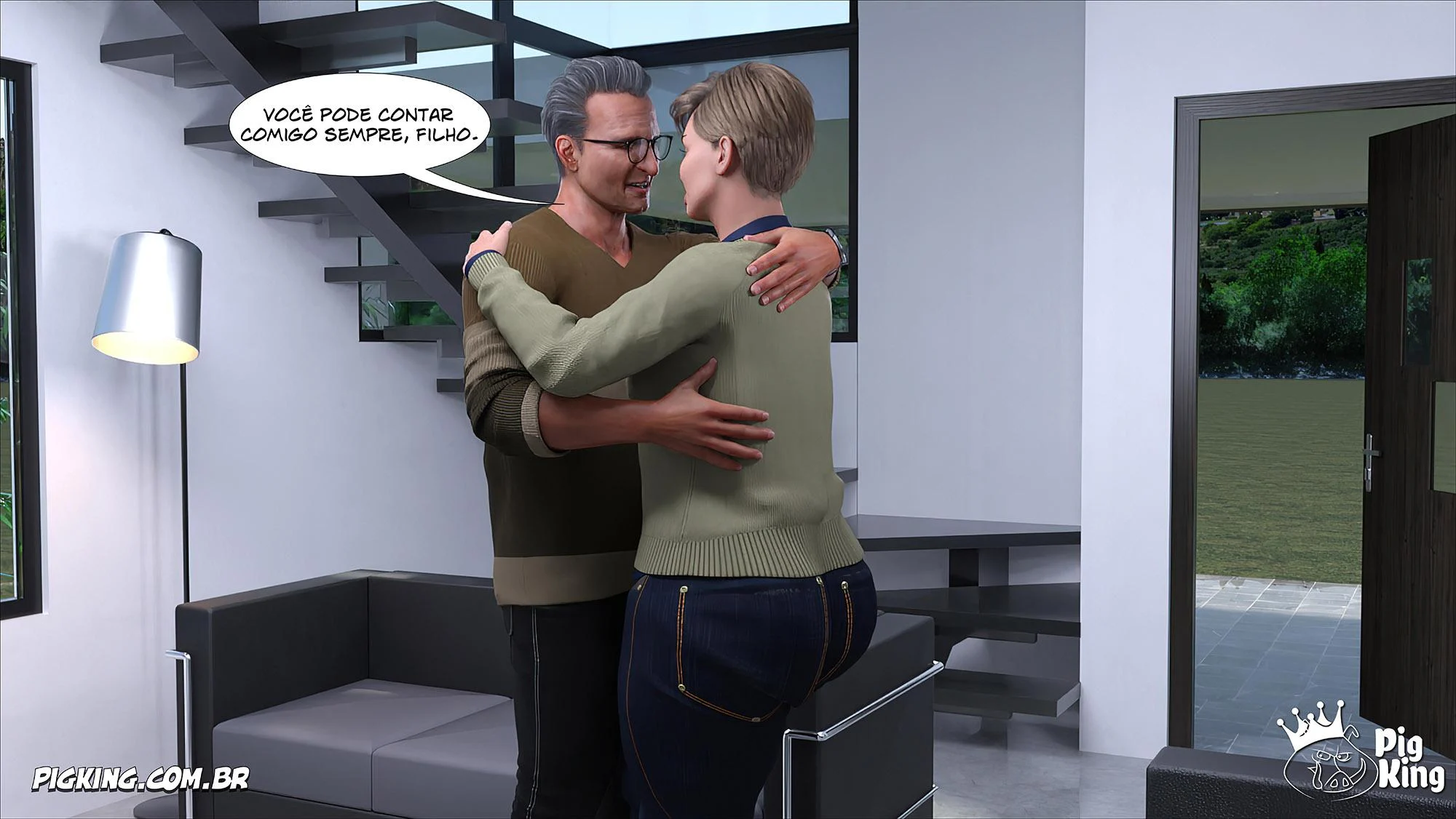 Luke - Parte 01: Sexo Explícito em 3D com Cenas Quentes de Pornografia Hardcore