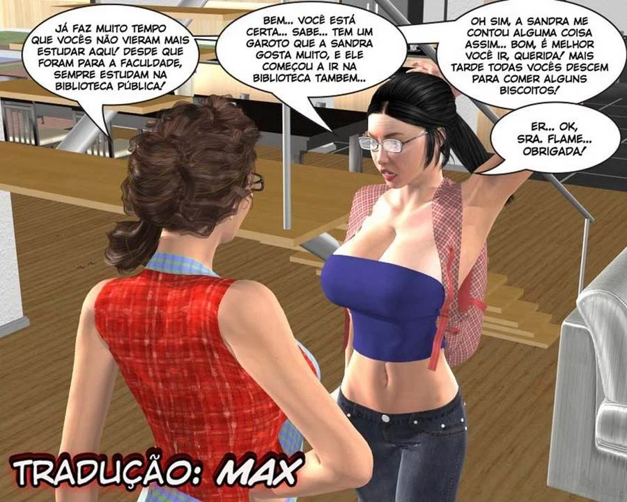 Irmã Gostosa do Jude 4: Quadrinhos 3D com Cenas Explícitas e Sexo Quente