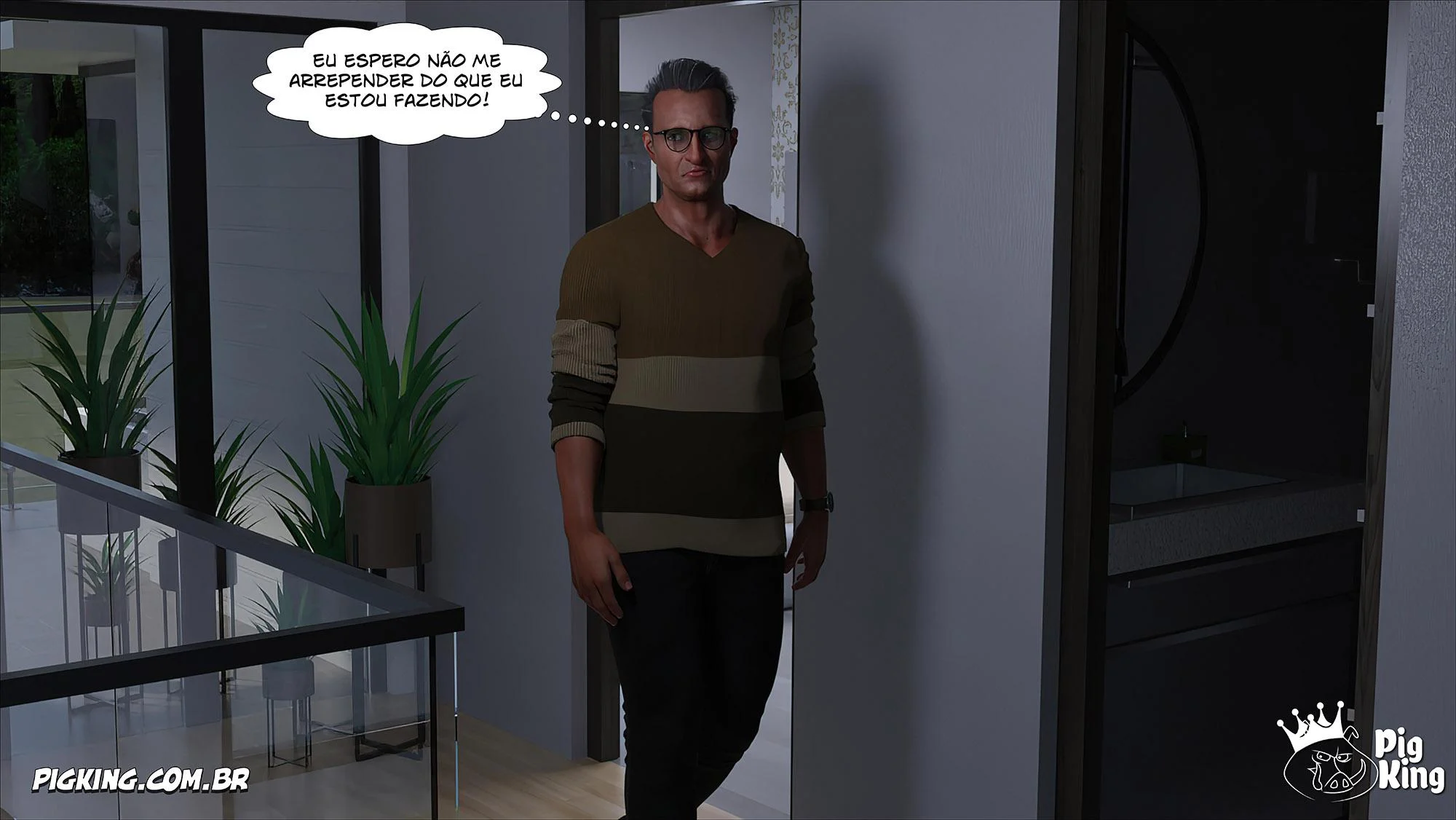 Luke Parte 03: A Foda Mais Selvagem em Quadrinhos de Sexo 3D