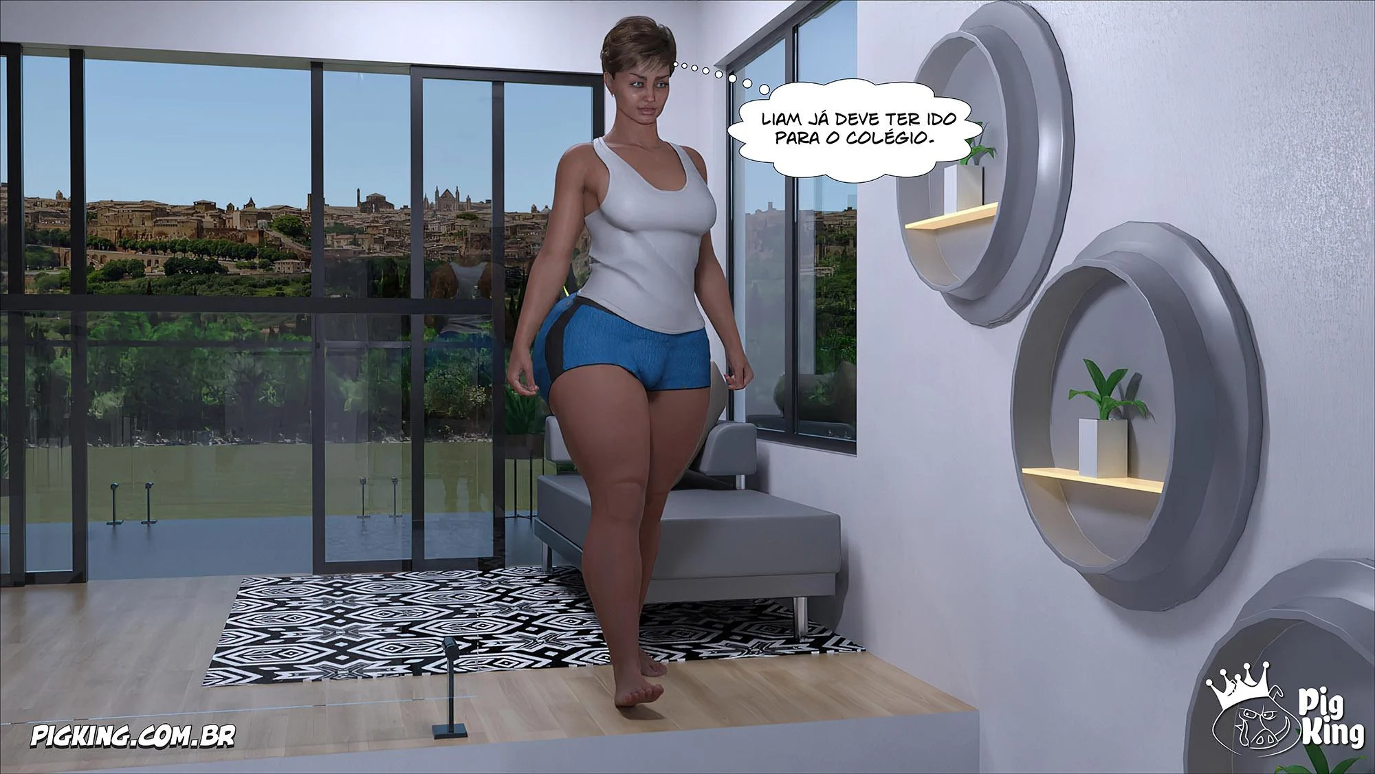 Lista de Desejos: A Foda Proibida de Luke - Hentai Brutal 3D