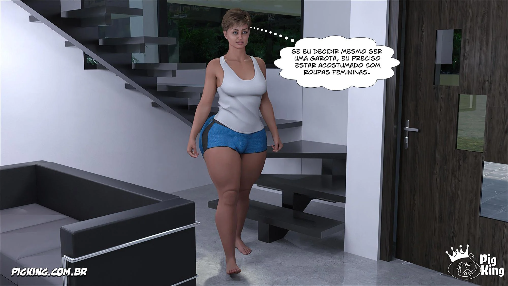 Lista de Desejos: A Foda Proibida de Luke - Hentai Brutal 3D