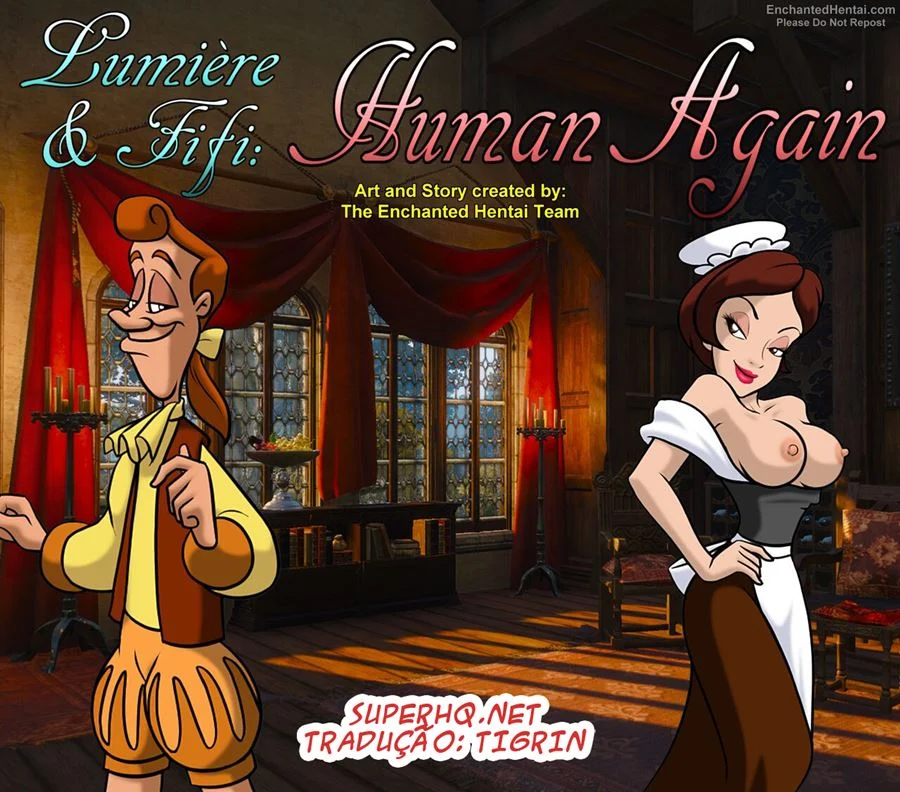 Explosão de Prazer: Lumiere e Fifi Entre Lençóis