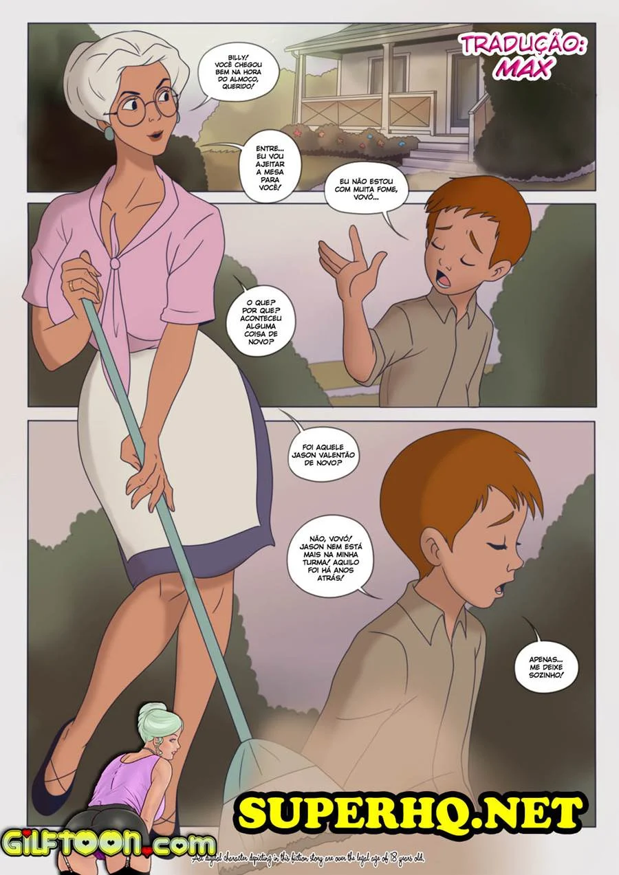 Hora do Almoço Picante com a Gurizinha - Quadrinhos Eróticos Explícitos