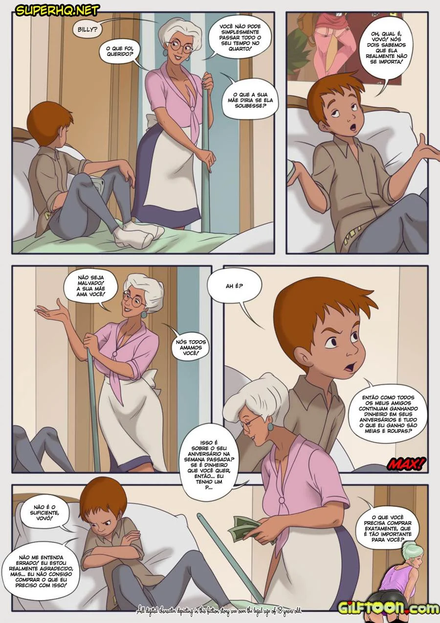 Hora do Almoço Picante com a Gurizinha - Quadrinhos Eróticos Explícitos