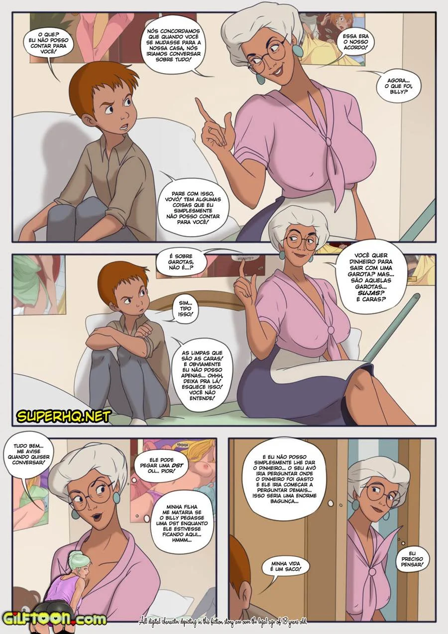 Hora do Almoço Picante com a Gurizinha - Quadrinhos Eróticos Explícitos