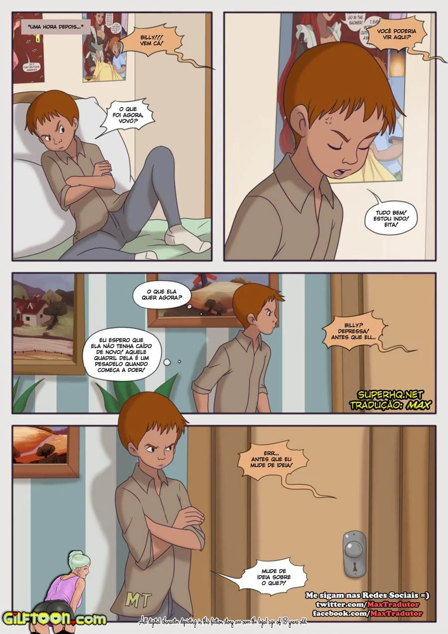 Hora do Almoço Picante com a Gurizinha - Quadrinhos Eróticos Explícitos