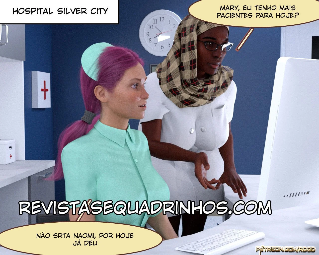 HQs 3D Explícitas: Foda Real com Predadores da Luxúria HQs 3D Explícitas: Foda Real com Predadores da Luxúria