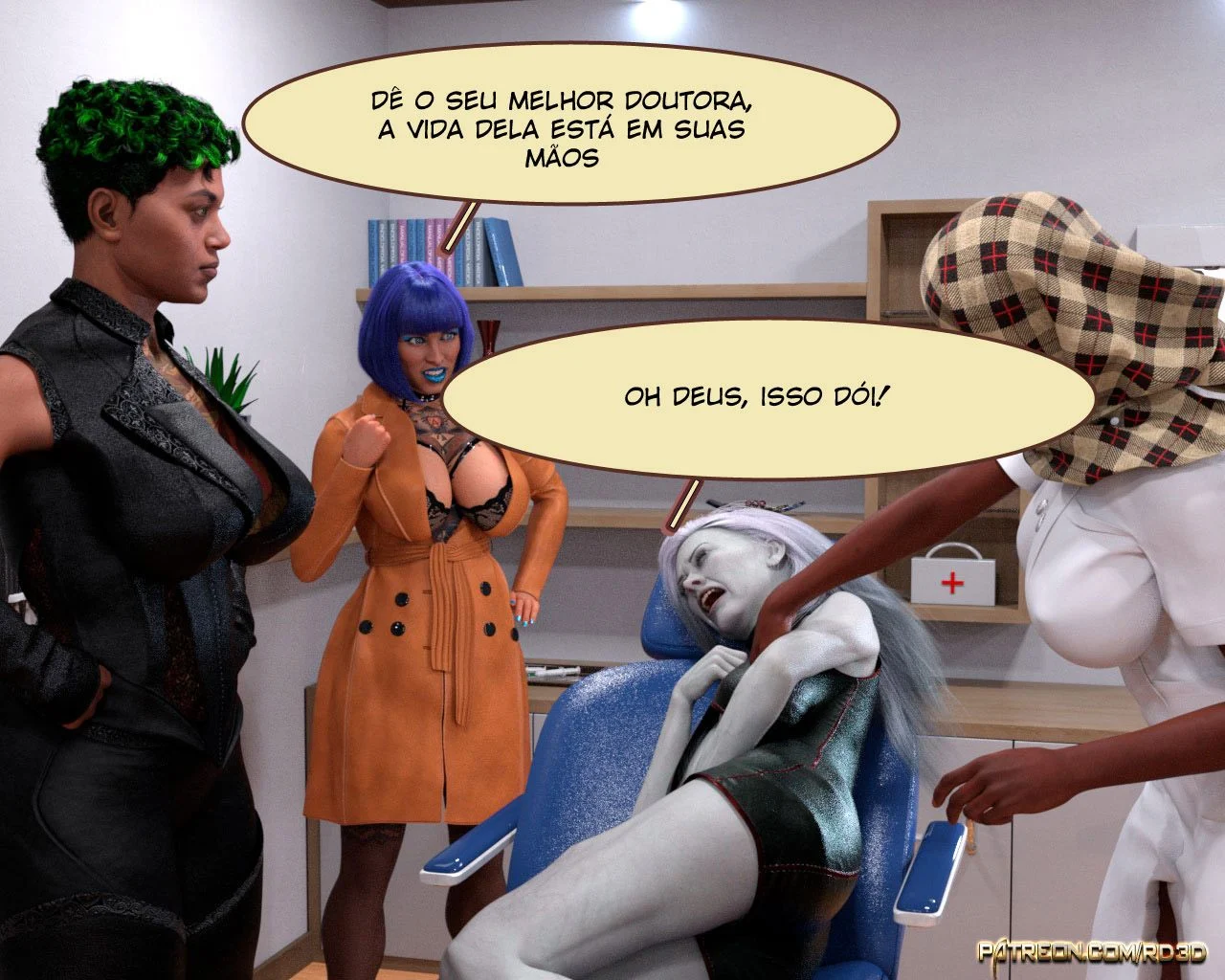 HQs 3D Explícitas: Foda Real com Predadores da Luxúria HQs 3D Explícitas: Foda Real com Predadores da Luxúria