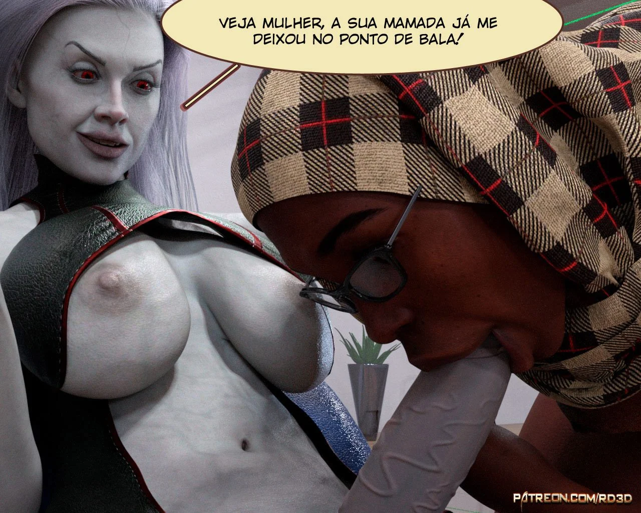 HQs 3D Explícitas: Foda Real com Predadores da Luxúria HQs 3D Explícitas: Foda Real com Predadores da Luxúria