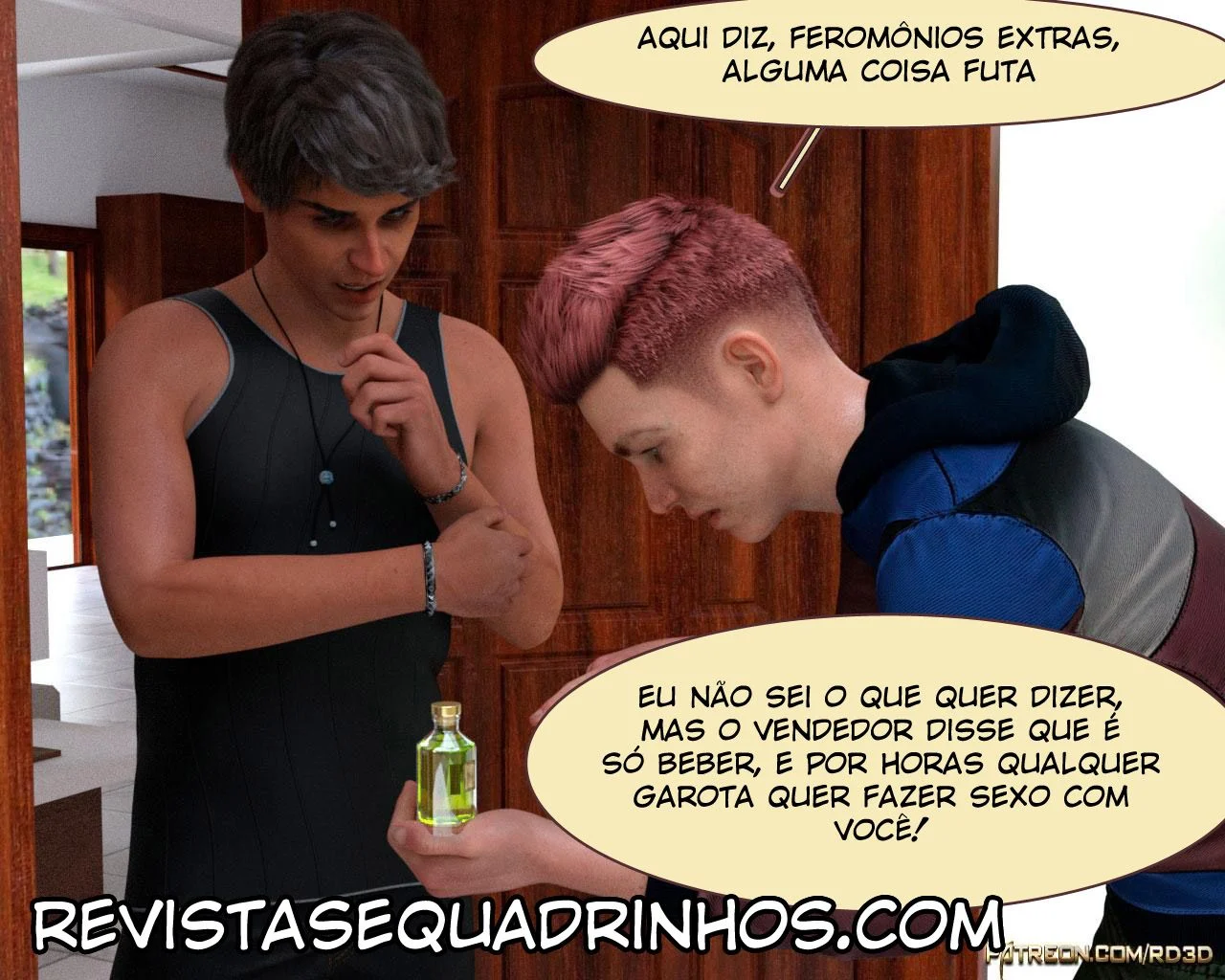 Predadores do Prazer 7: Quadrinhos Eróticos em 3D Explícito Predadores do Prazer 7: Quadrinhos Eróticos em 3D Explícito