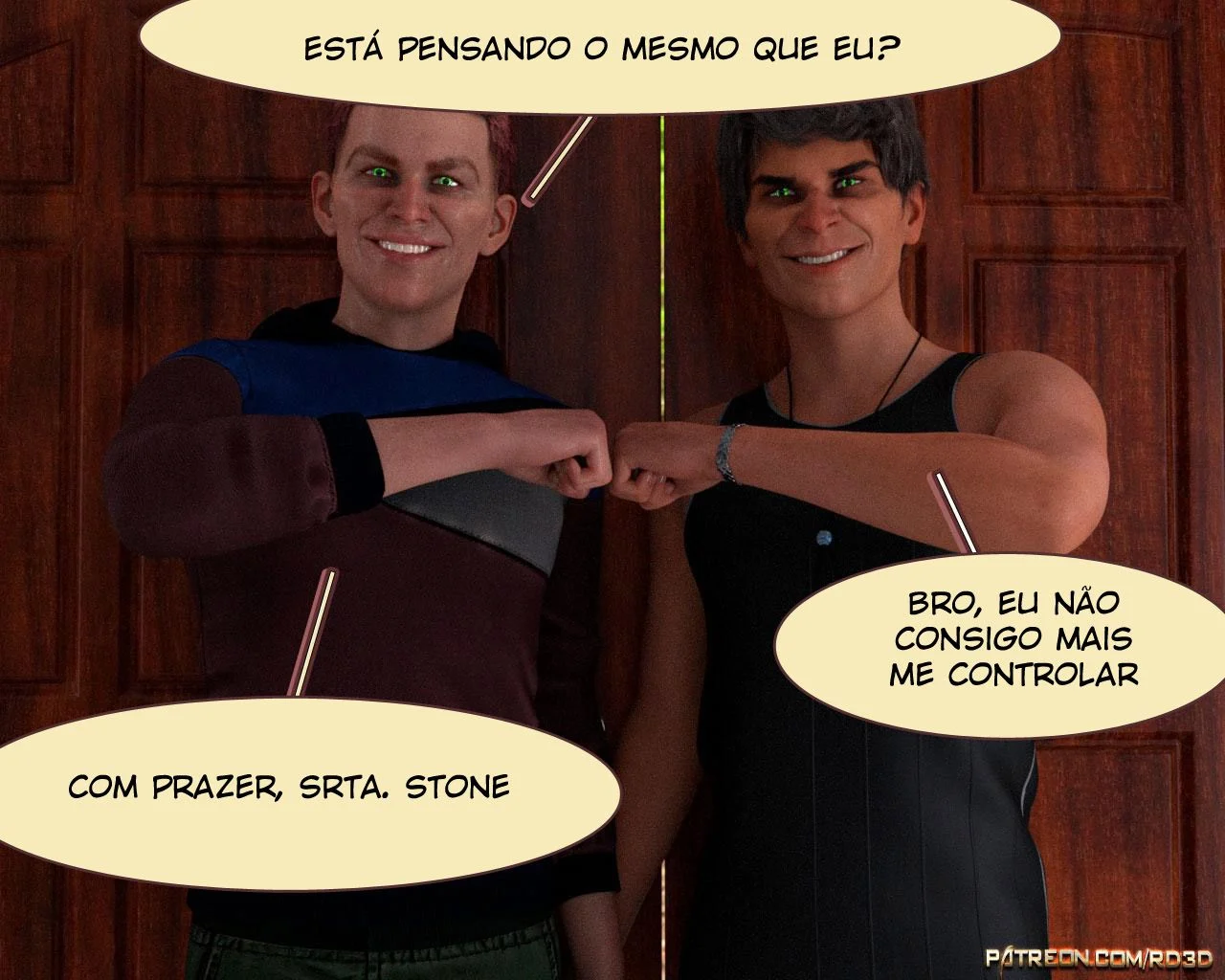 Predadores do Prazer 7: Quadrinhos Eróticos em 3D Explícito Predadores do Prazer 7: Quadrinhos Eróticos em 3D Explícito