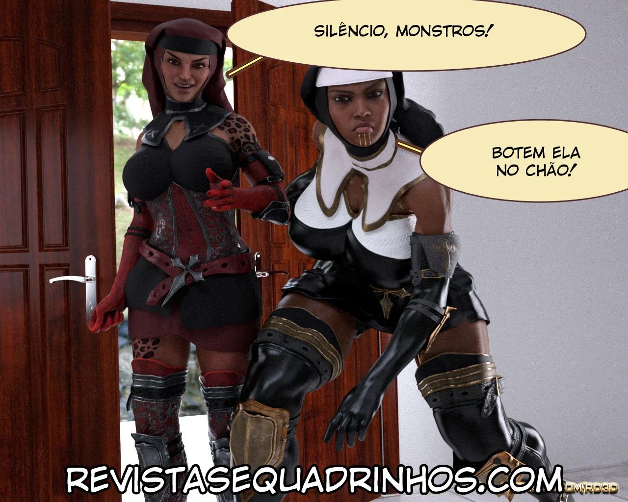 Predadores do Prazer 7: Quadrinhos Eróticos em 3D Explícito Predadores do Prazer 7: Quadrinhos Eróticos em 3D Explícito