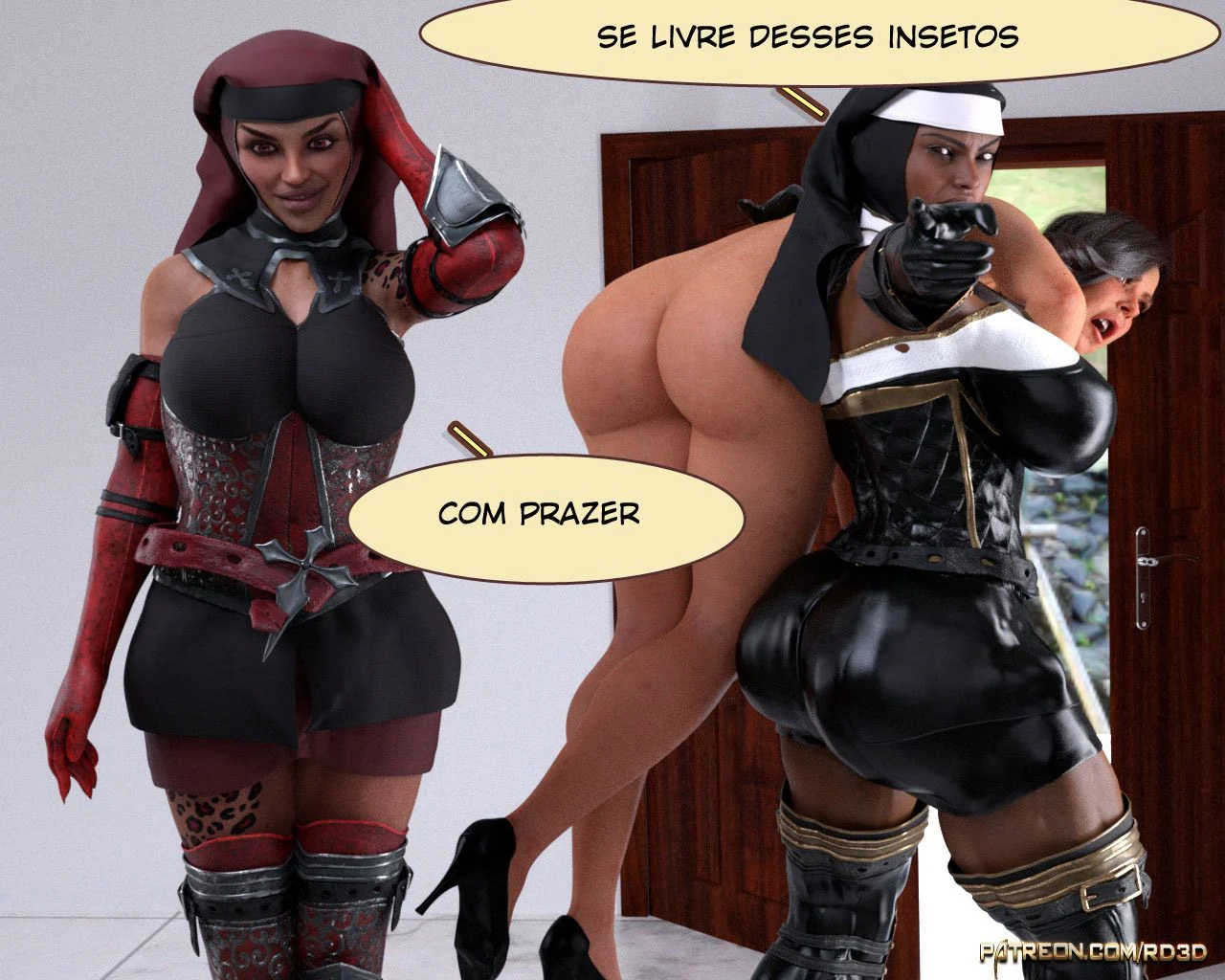 Predadores do Prazer 7: Quadrinhos Eróticos em 3D Explícito Predadores do Prazer 7: Quadrinhos Eróticos em 3D Explícito