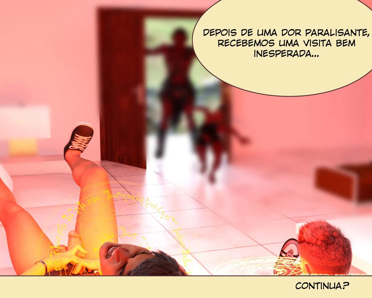 Predadores do Prazer 7: Quadrinhos Eróticos em 3D Explícito