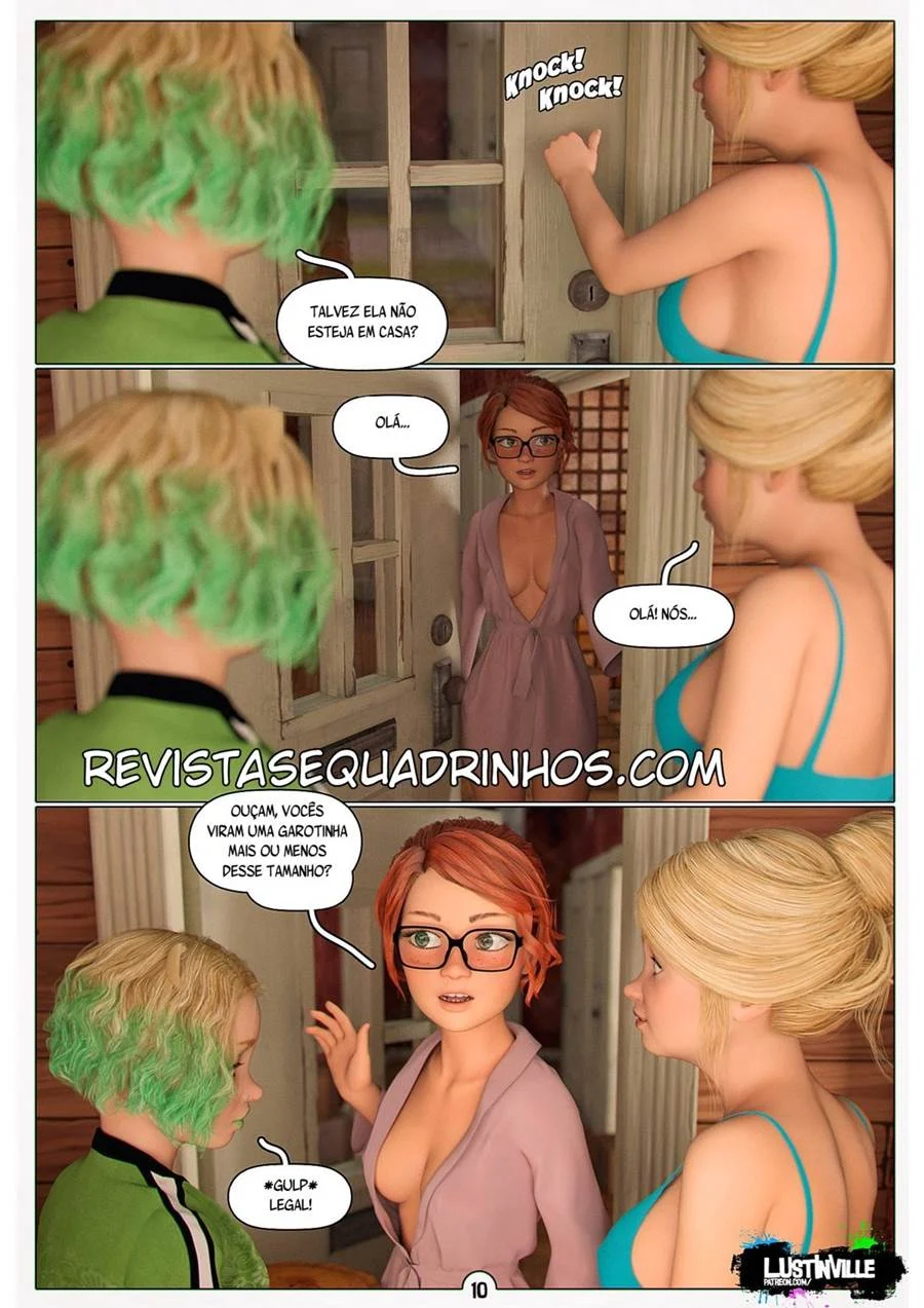 Despertada Pelos Vizinhos: Foda Matinal na Vila Pitoresca