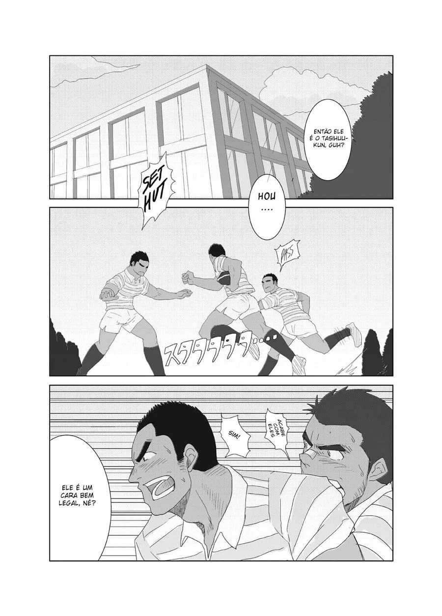 Luta Proibida de Cuecas - Yaoi Explícito com Transas Quentes