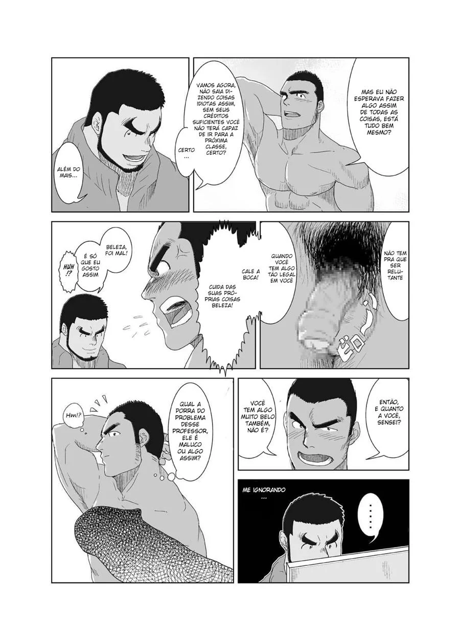 Luta Proibida de Cuecas - Yaoi Explícito com Transas Quentes