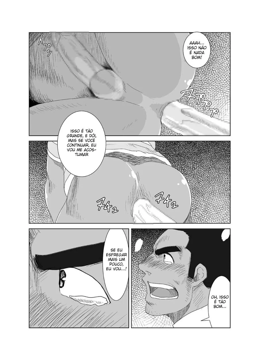 Luta Proibida de Cuecas - Yaoi Explícito com Transas Quentes