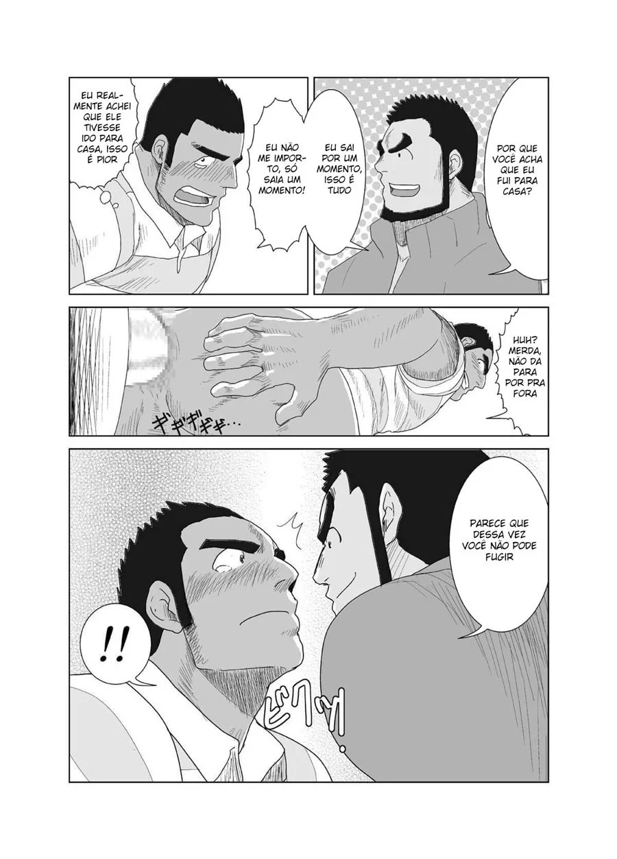 Luta Proibida de Cuecas - Yaoi Explícito com Transas Quentes