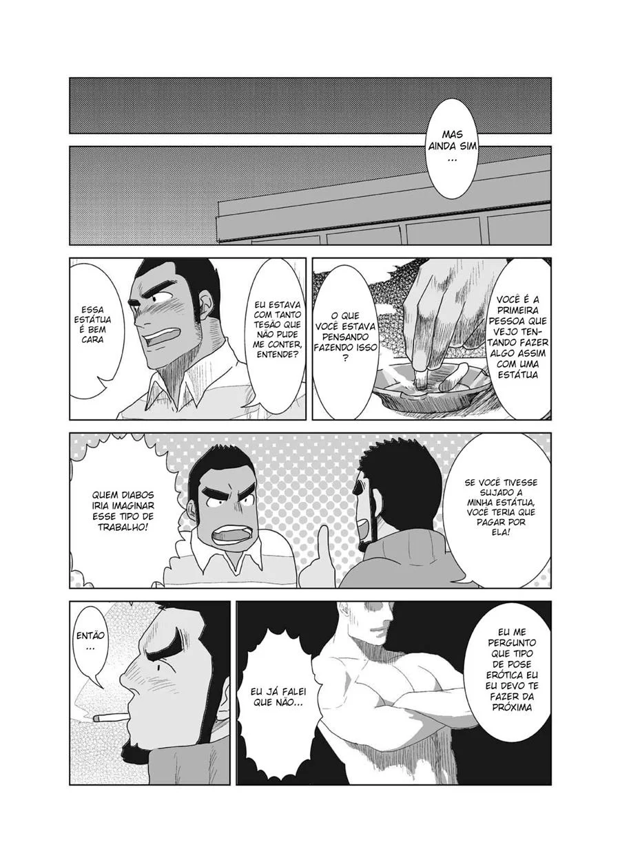 Luta Proibida de Cuecas - Yaoi Explícito com Transas Quentes