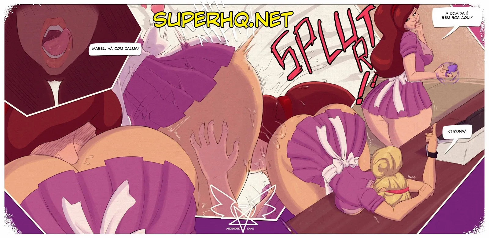 Serviços Quentes: Mabel Ajuda Pacifica no Trabalho com Muito Prazer