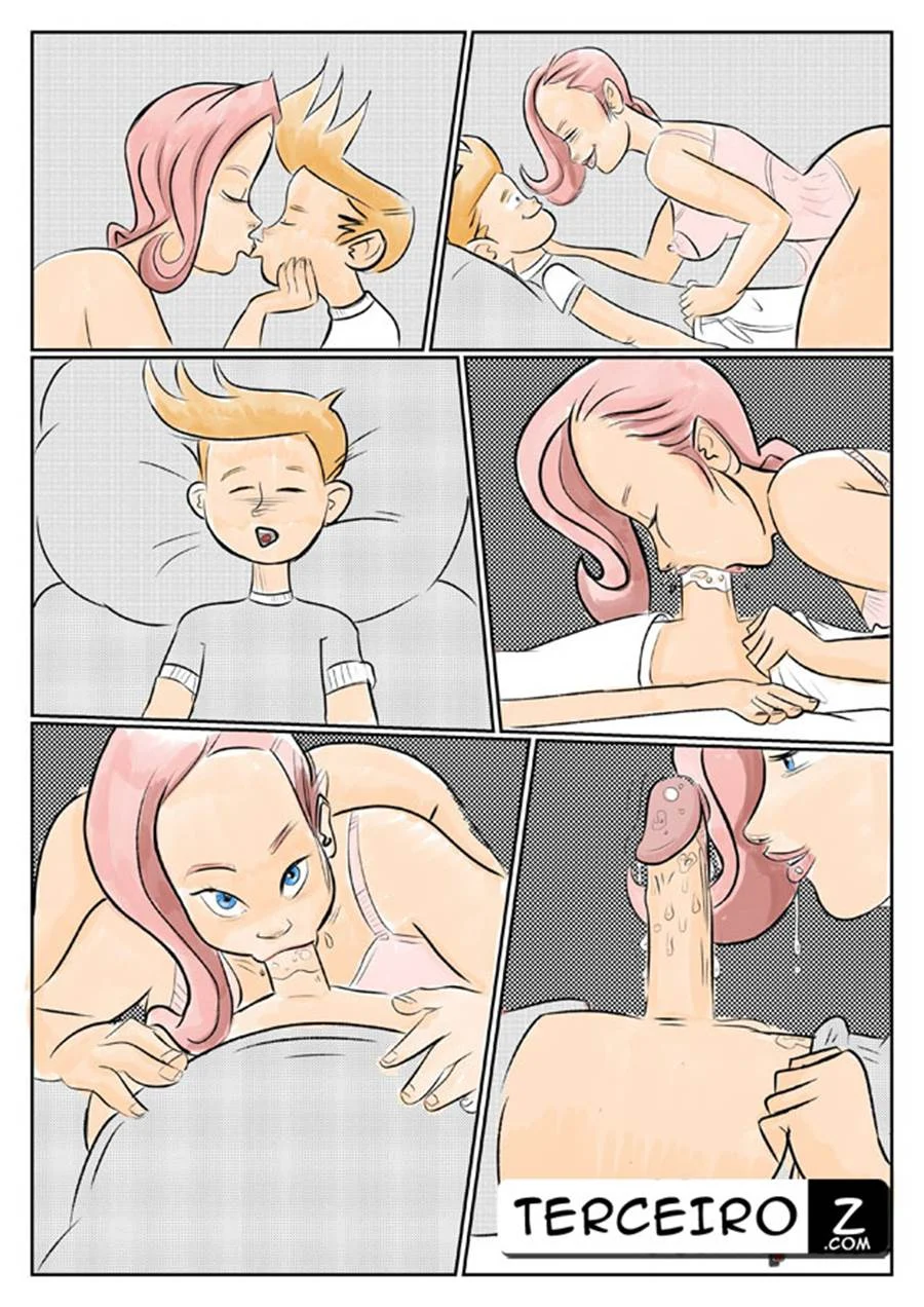 Mamãe Safada Entrega o Corpo no Quarto do Filho