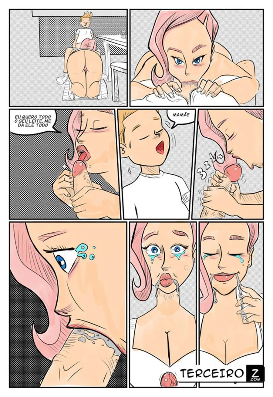 Mamãe Safada Entrega o Corpo no Quarto do Filho