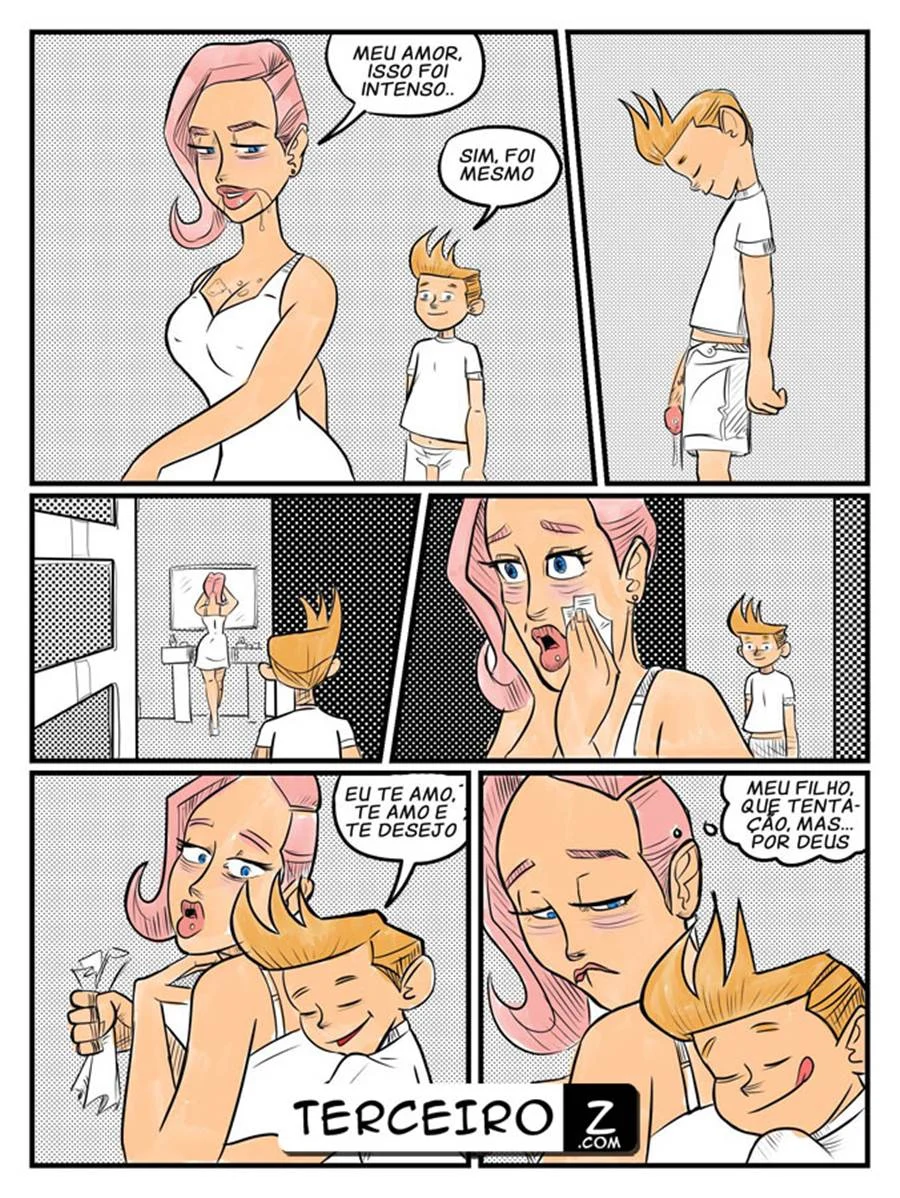 Mamãe Safada Entrega o Corpo no Quarto do Filho