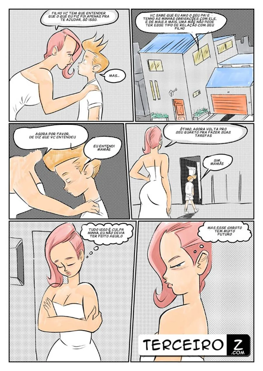 Mamãe Safada Entrega o Corpo no Quarto do Filho