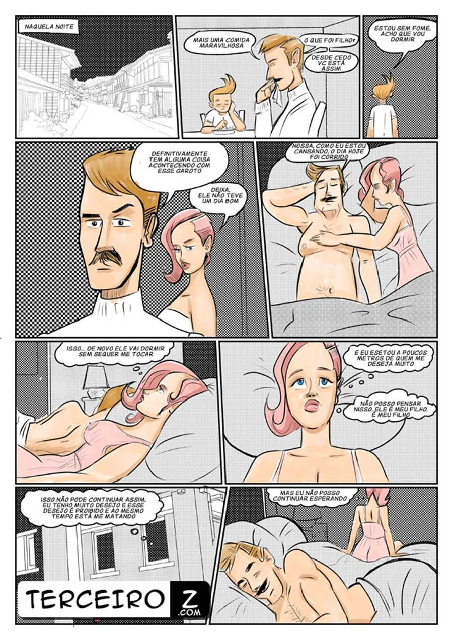 Mamãe Safada Entrega o Corpo no Quarto do Filho