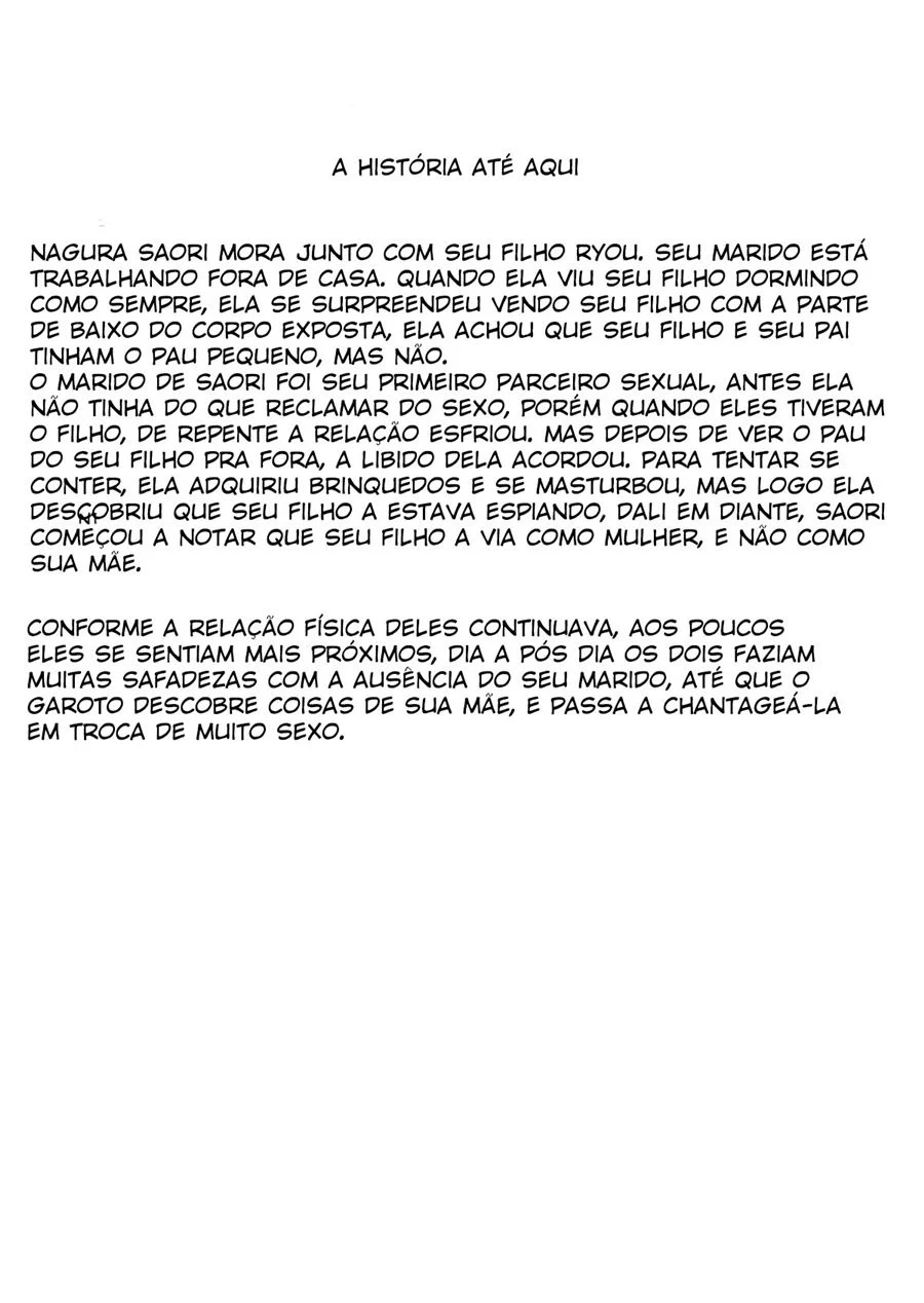 Incesto Explícito: Mãe Devora Todo o Sêmen do Próprio Filho em HQ