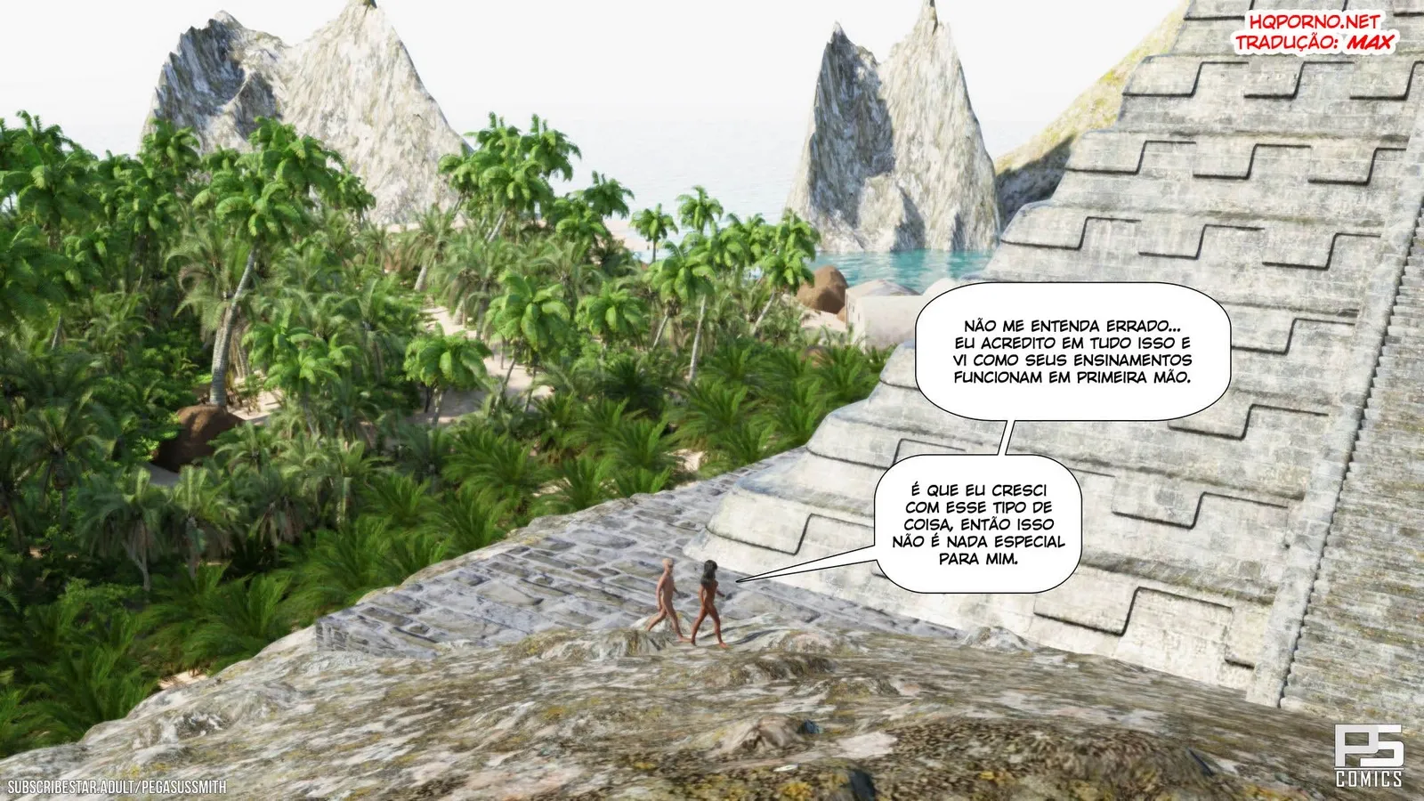 Mamãe Experiente Ensina Filho nos Bastidores do Resort de Naturismo