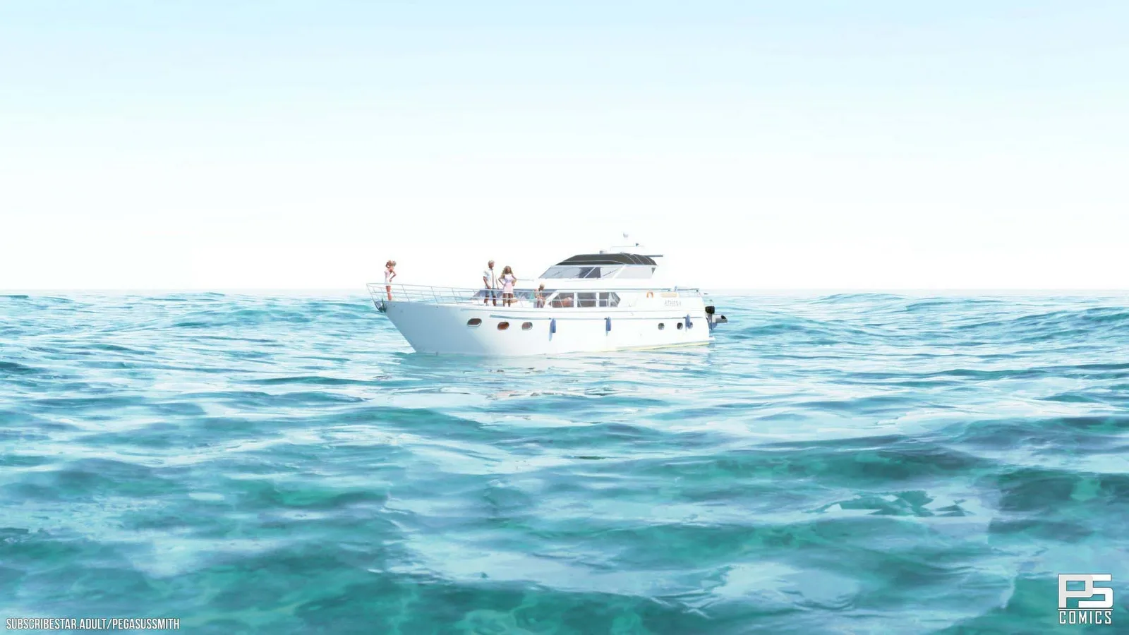 Mãe Safada Provoca o Próprio Filho em Resort de Nudismo - Quadrinhos Explícitos 3D