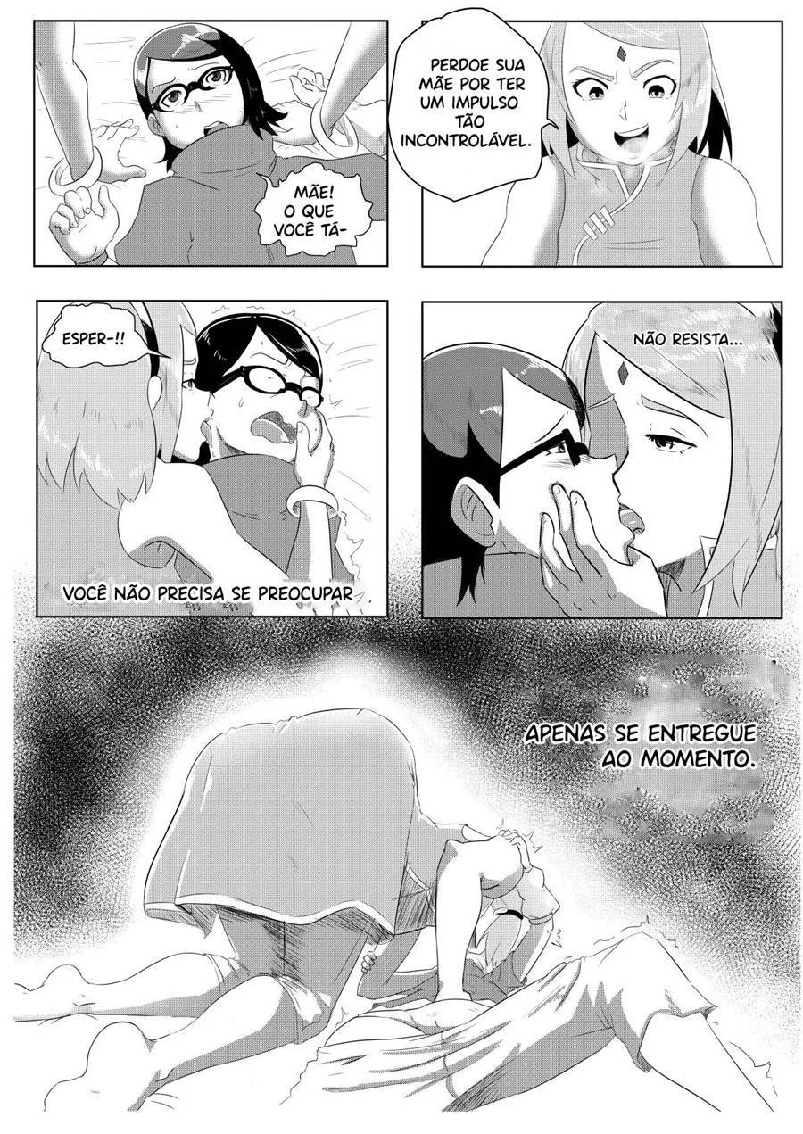 Vizinho come a Mãe do Boruto Gostosa - Hentai Explícito Completo