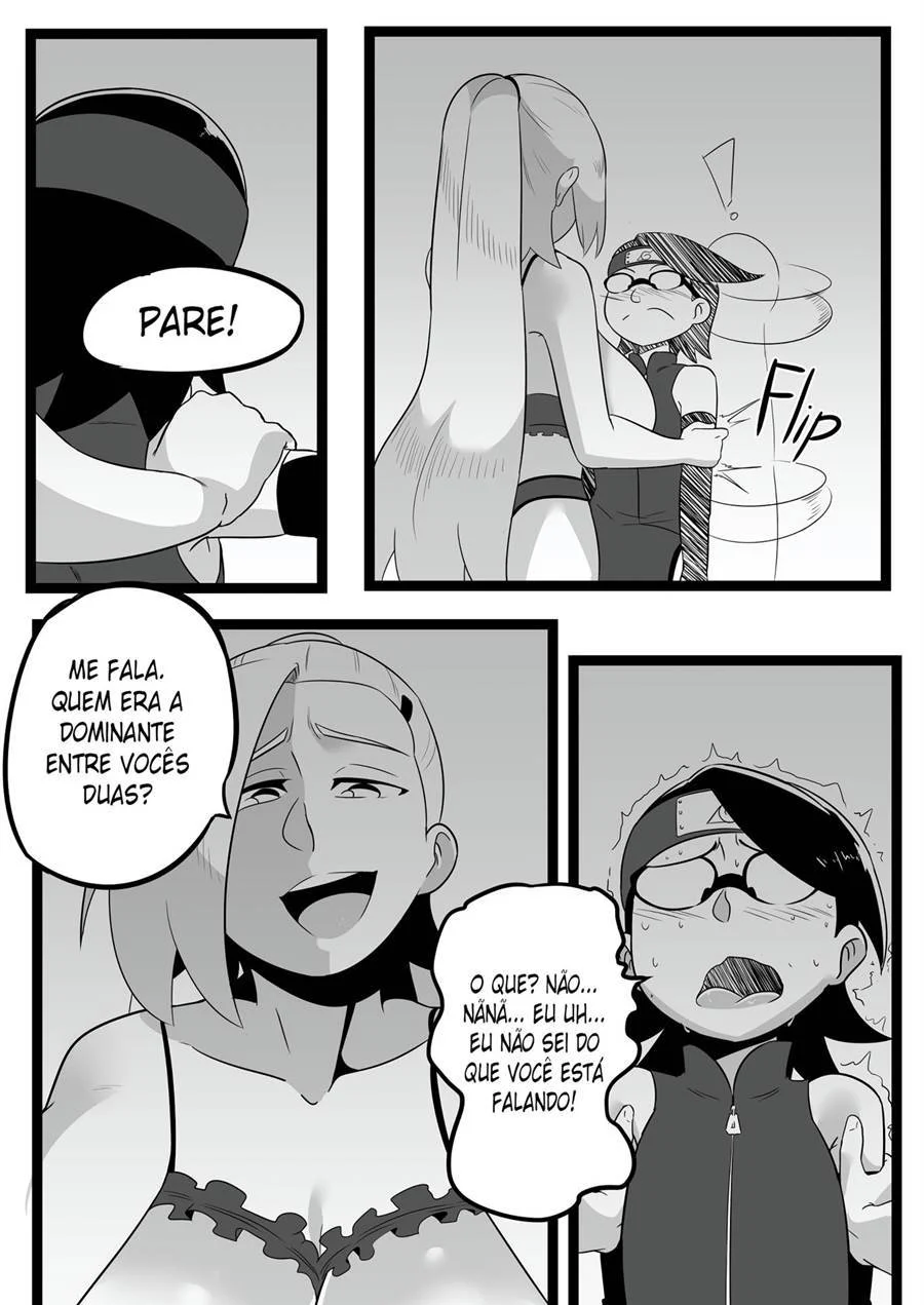 Mãe Safada 3: Sexo Explícito com Naruto em HQ Proibida