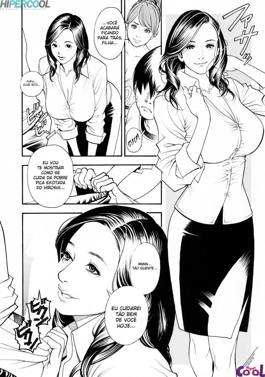 Mamãe Safada Realizando Todos os Desejos Proibidos do Filho Tarado - HQ Erótica