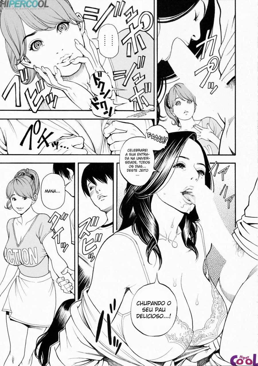 Mamãe Safada Realizando Todos os Desejos Proibidos do Filho Tarado - HQ Erótica