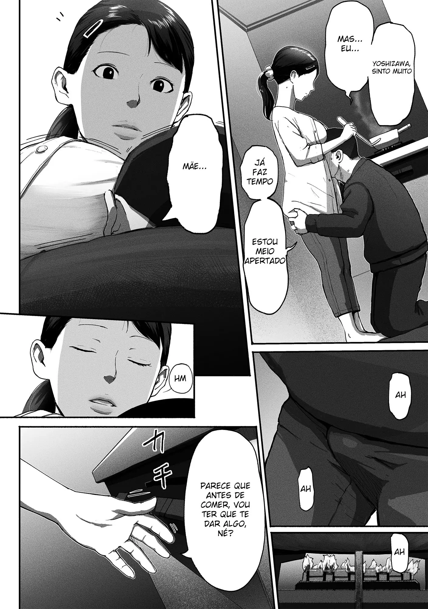 Mãe Solteira Fazendo Sexo Explícito Por Dinheiro - HQ Hentai Ardente