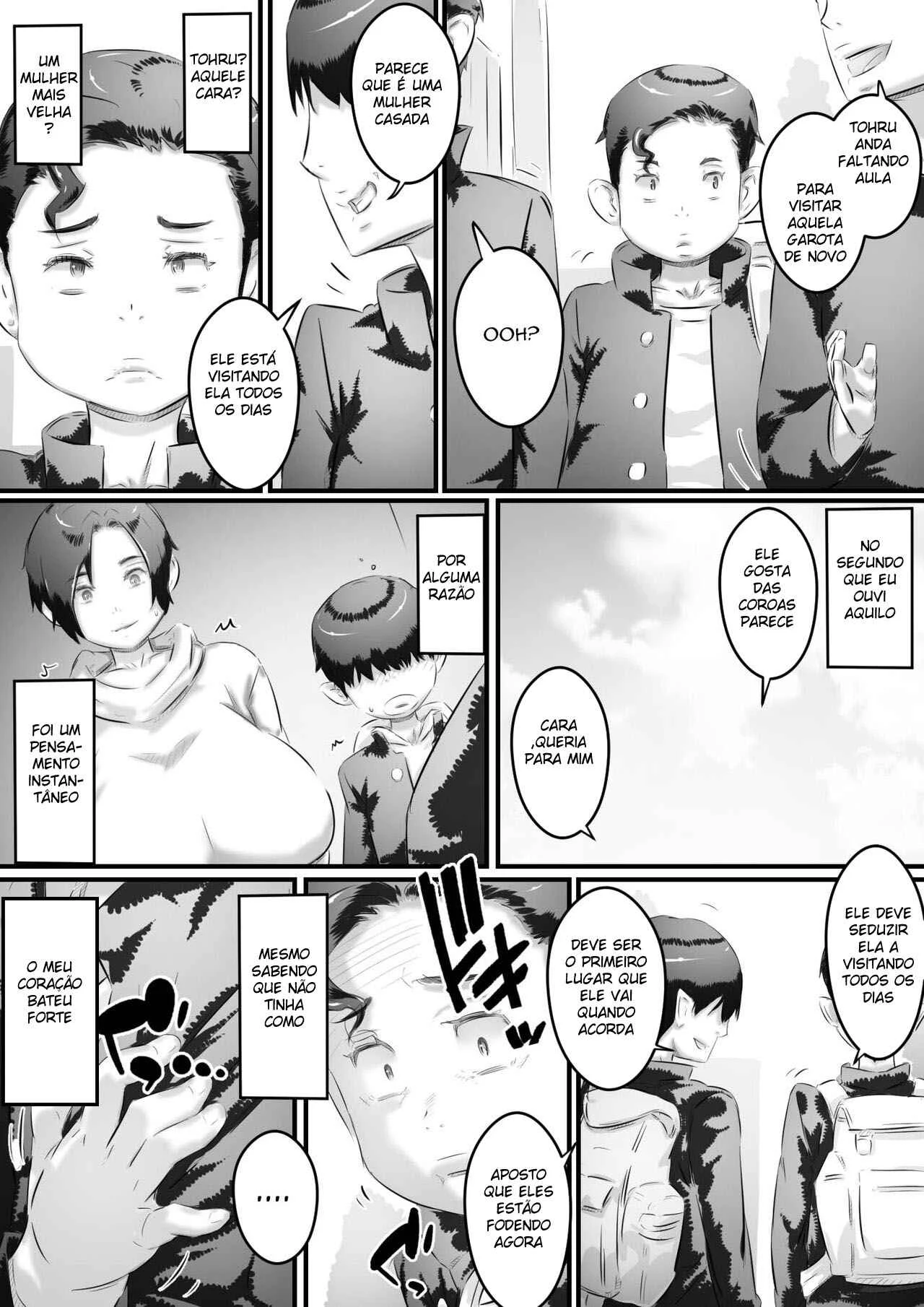 Mãe Desejos Proibidos: Incesto Ardente nos Quadrinhos de Sexo