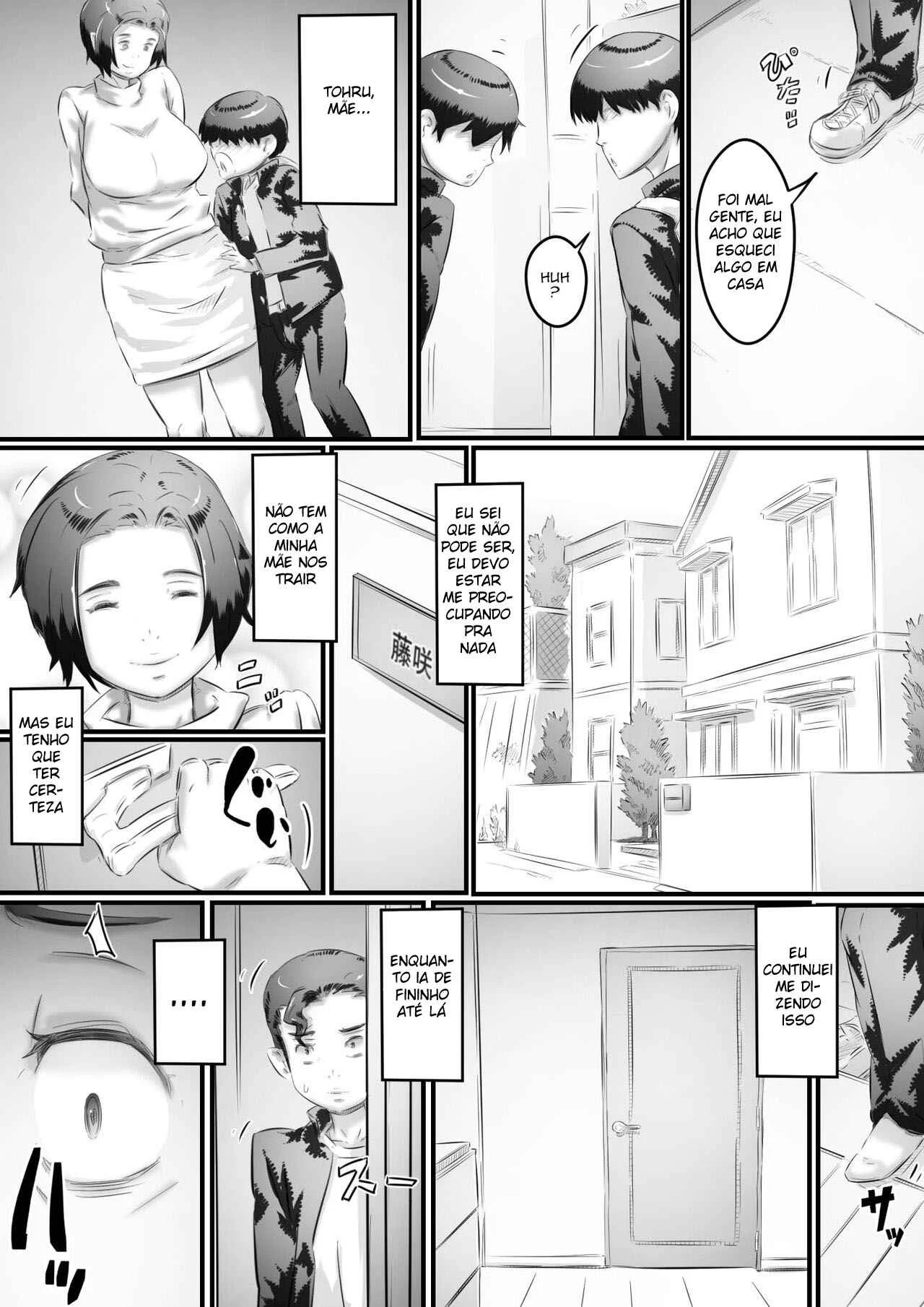 Mãe Desejos Proibidos: Incesto Ardente nos Quadrinhos de Sexo