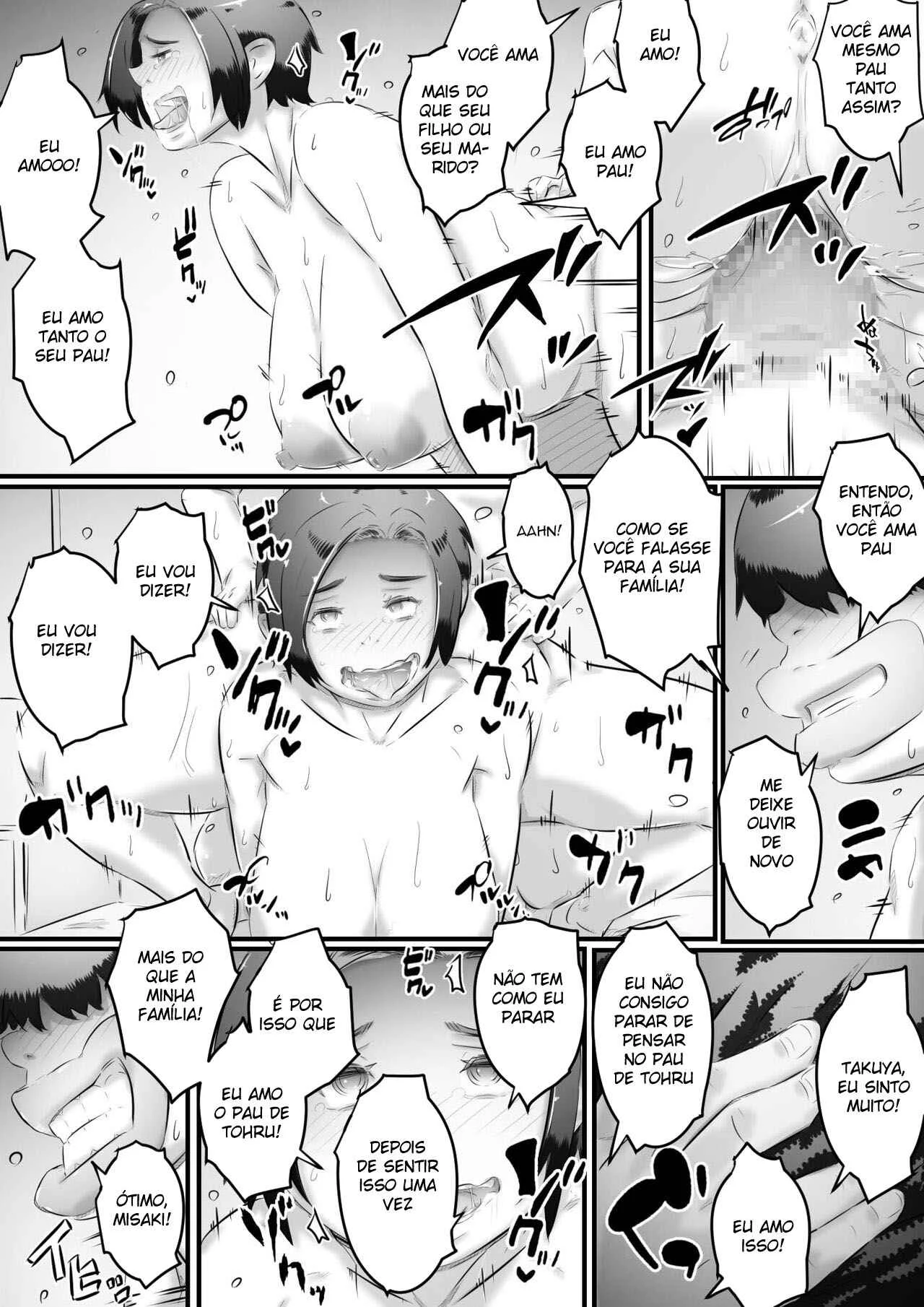 Mãe Desejos Proibidos: Incesto Ardente nos Quadrinhos de Sexo