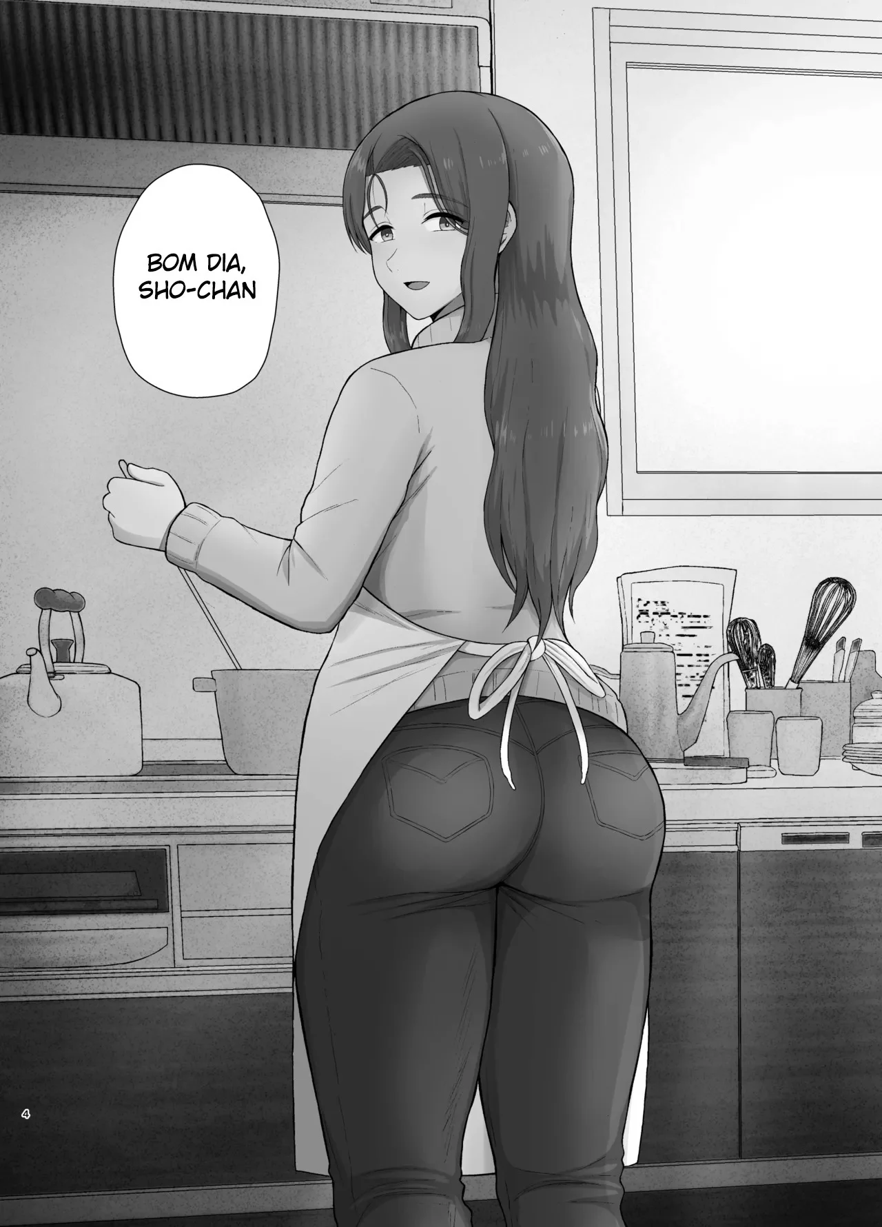 Mãe Safada e Sedutora: Sexo Explicito em Quadrinhos