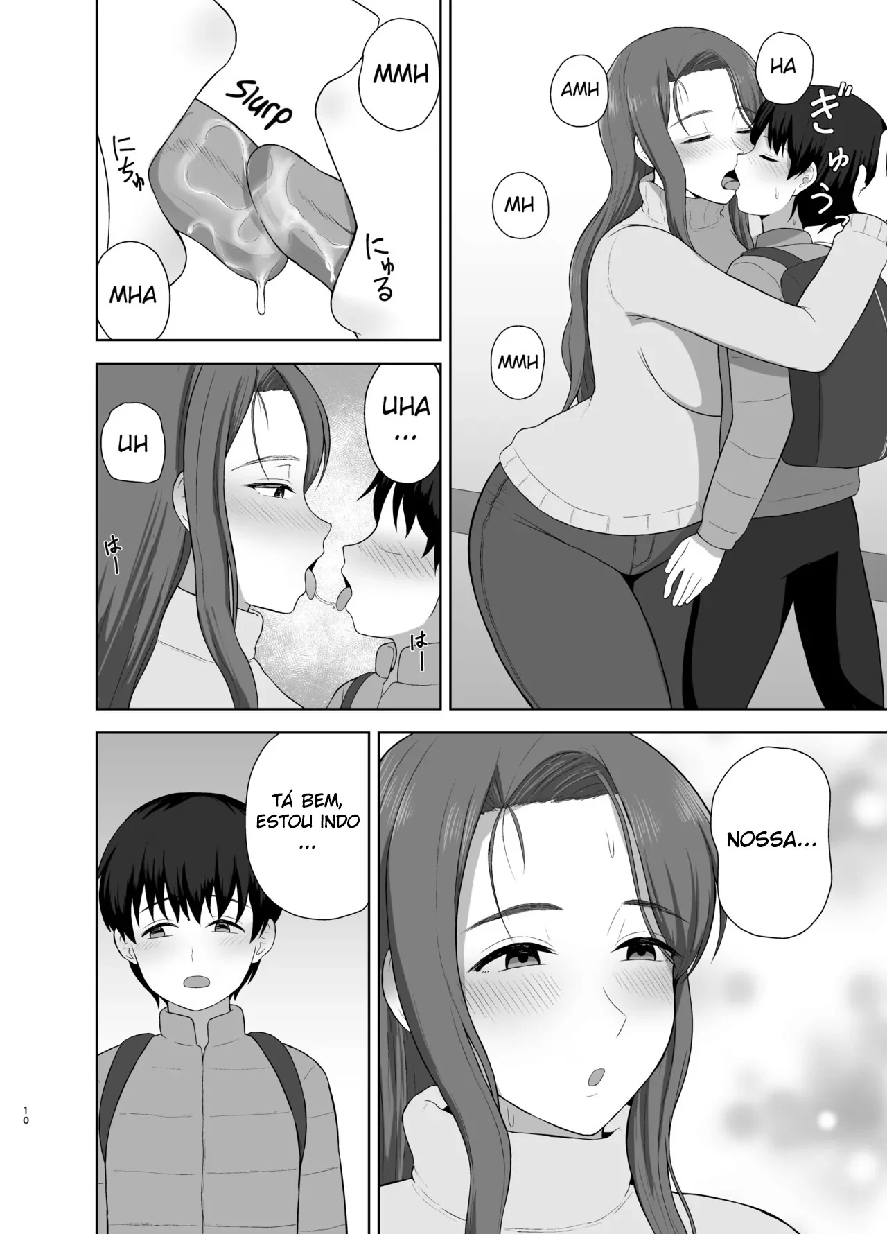 Mãe Safada e Sedutora: Sexo Explicito em Quadrinhos