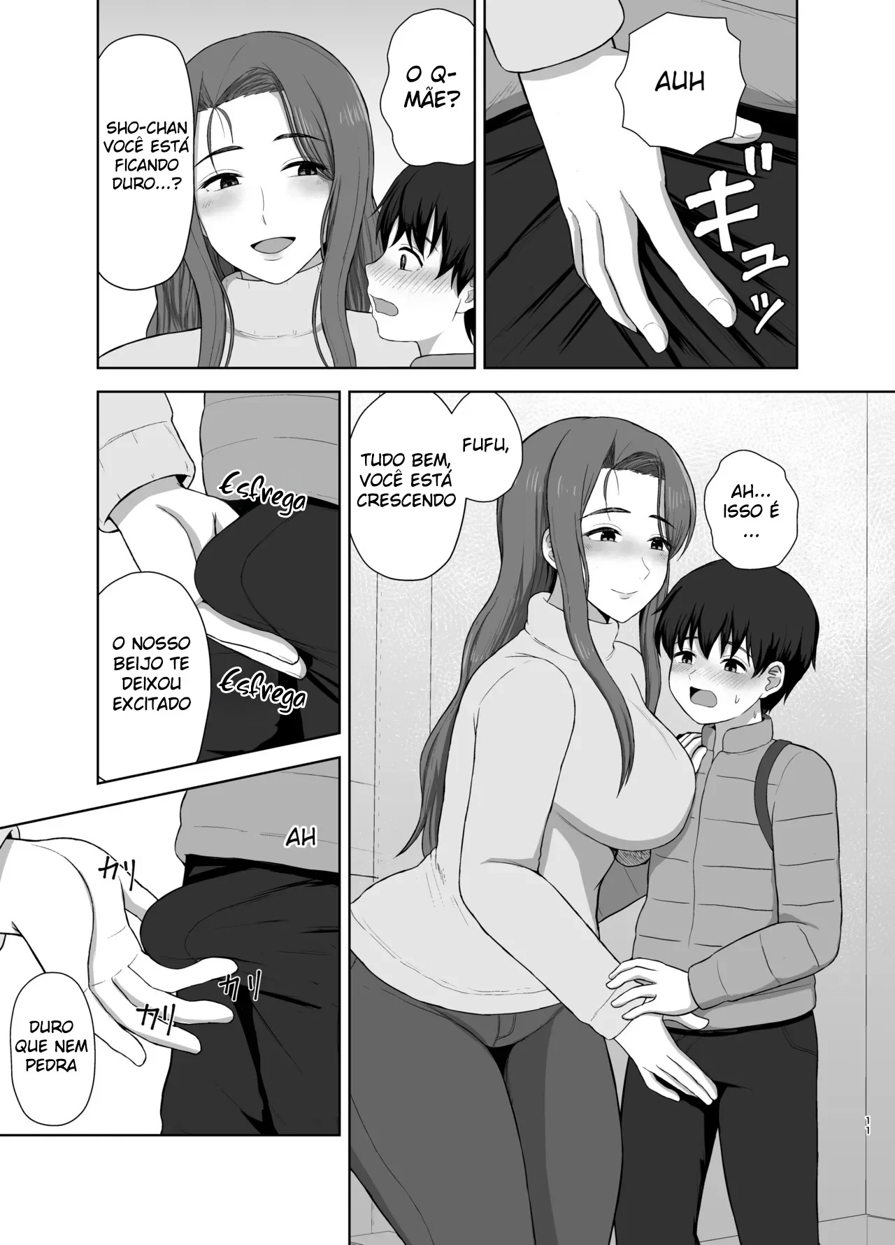 Mãe Safada e Sedutora: Sexo Explicito em Quadrinhos