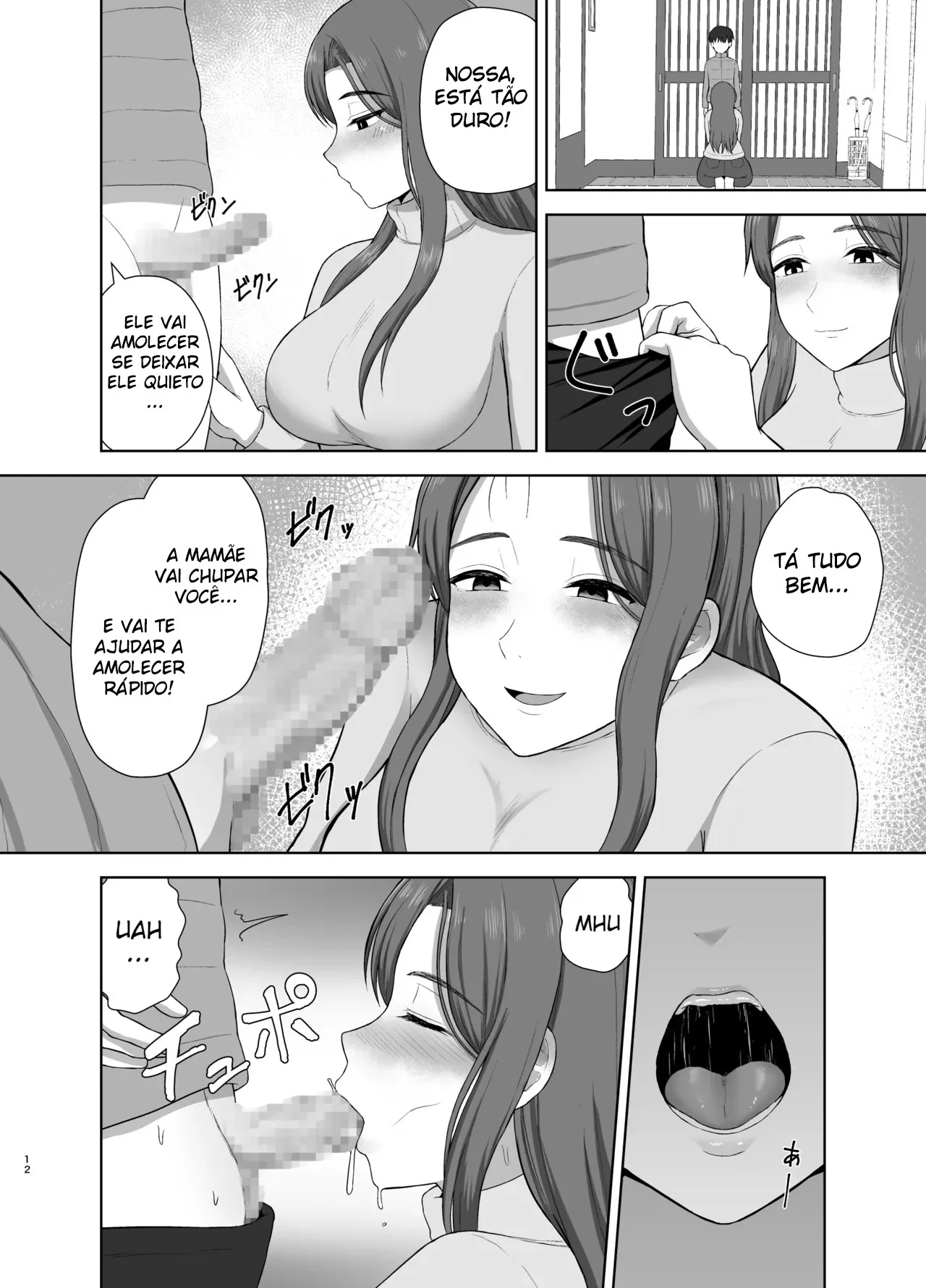 Mãe Safada e Sedutora: Sexo Explicito em Quadrinhos