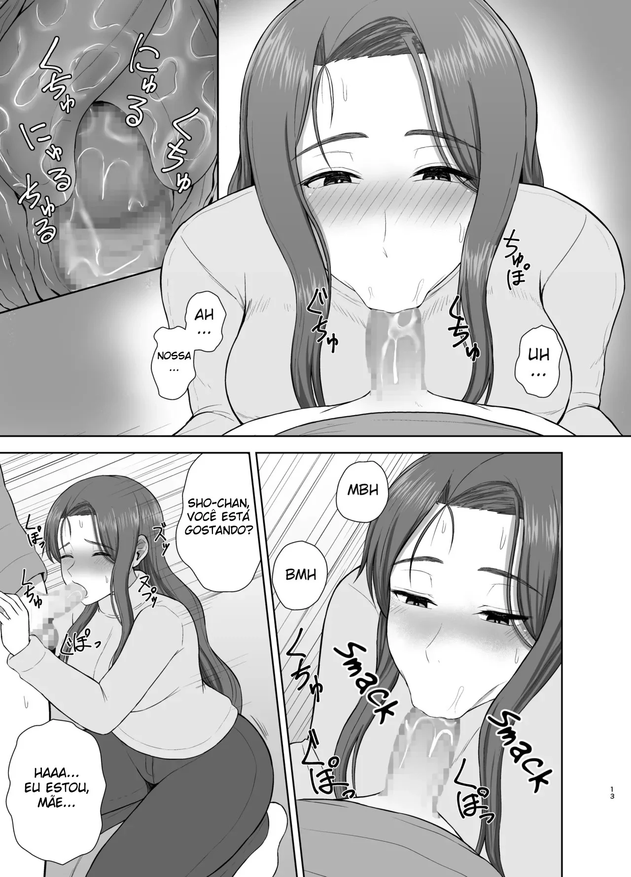 Mãe Safada e Sedutora: Sexo Explicito em Quadrinhos