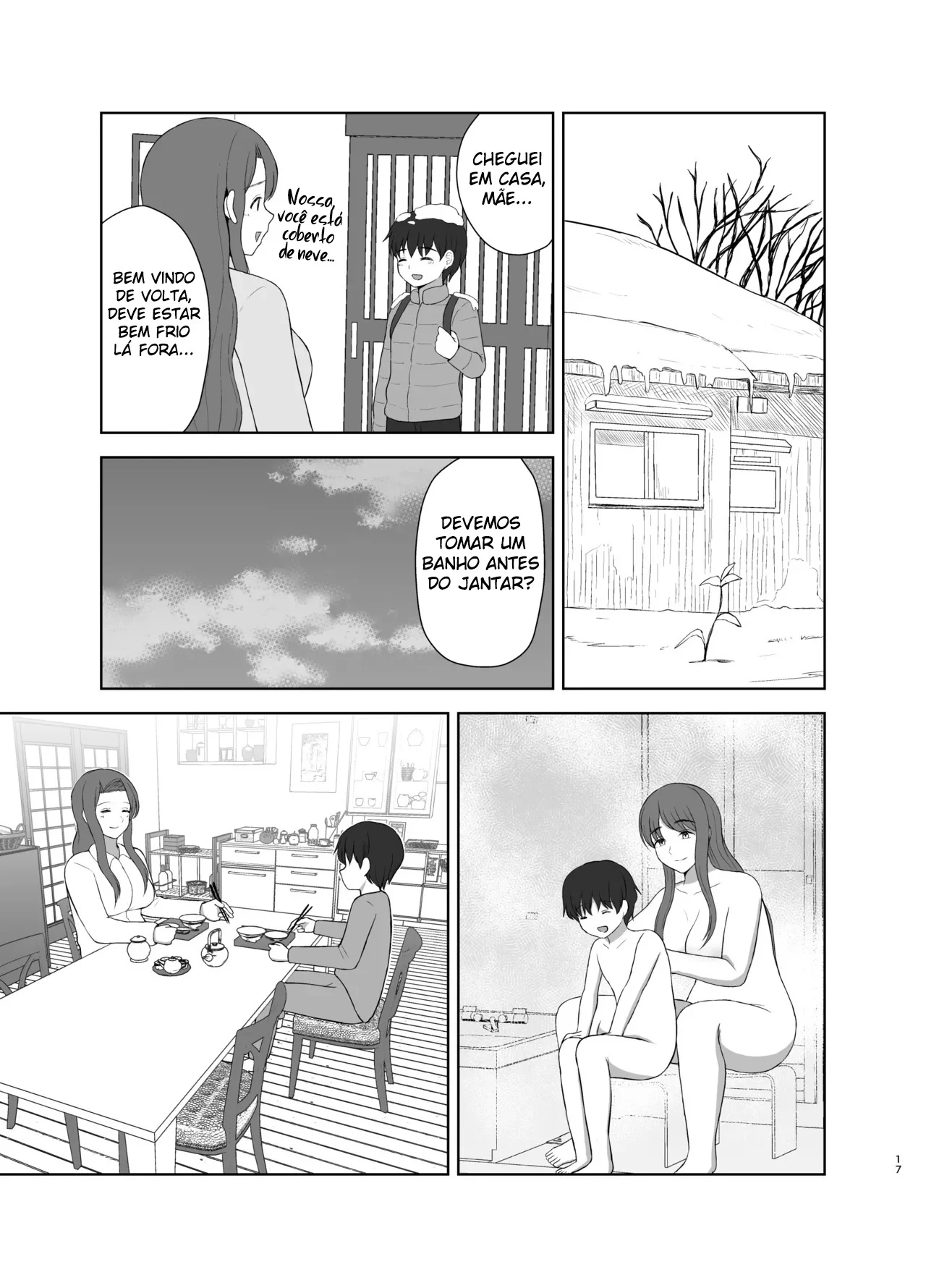 Mãe Safada e Sedutora: Sexo Explicito em Quadrinhos