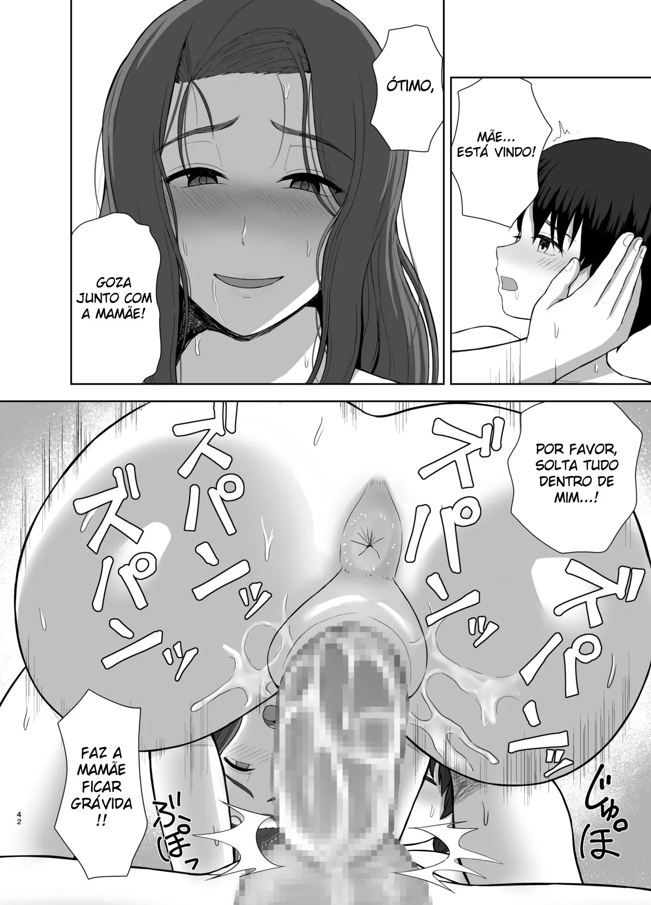 Mãe Safada e Sedutora: Sexo Explicito em Quadrinhos