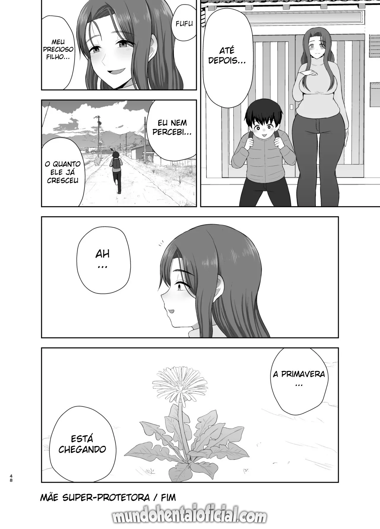 Mãe Safada e Sedutora: Sexo Explicito em Quadrinhos